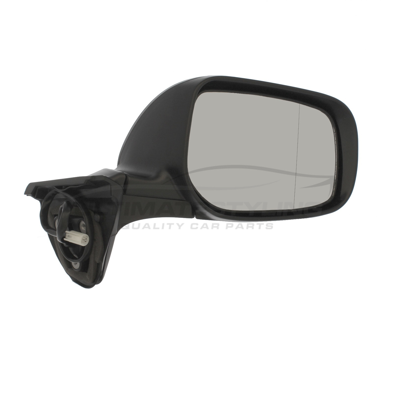 Toyota Auris Wing Mirror / Door Mirror - Drivers Side (RH) - Electric adjustment - Heated Glass - Paintable - Black