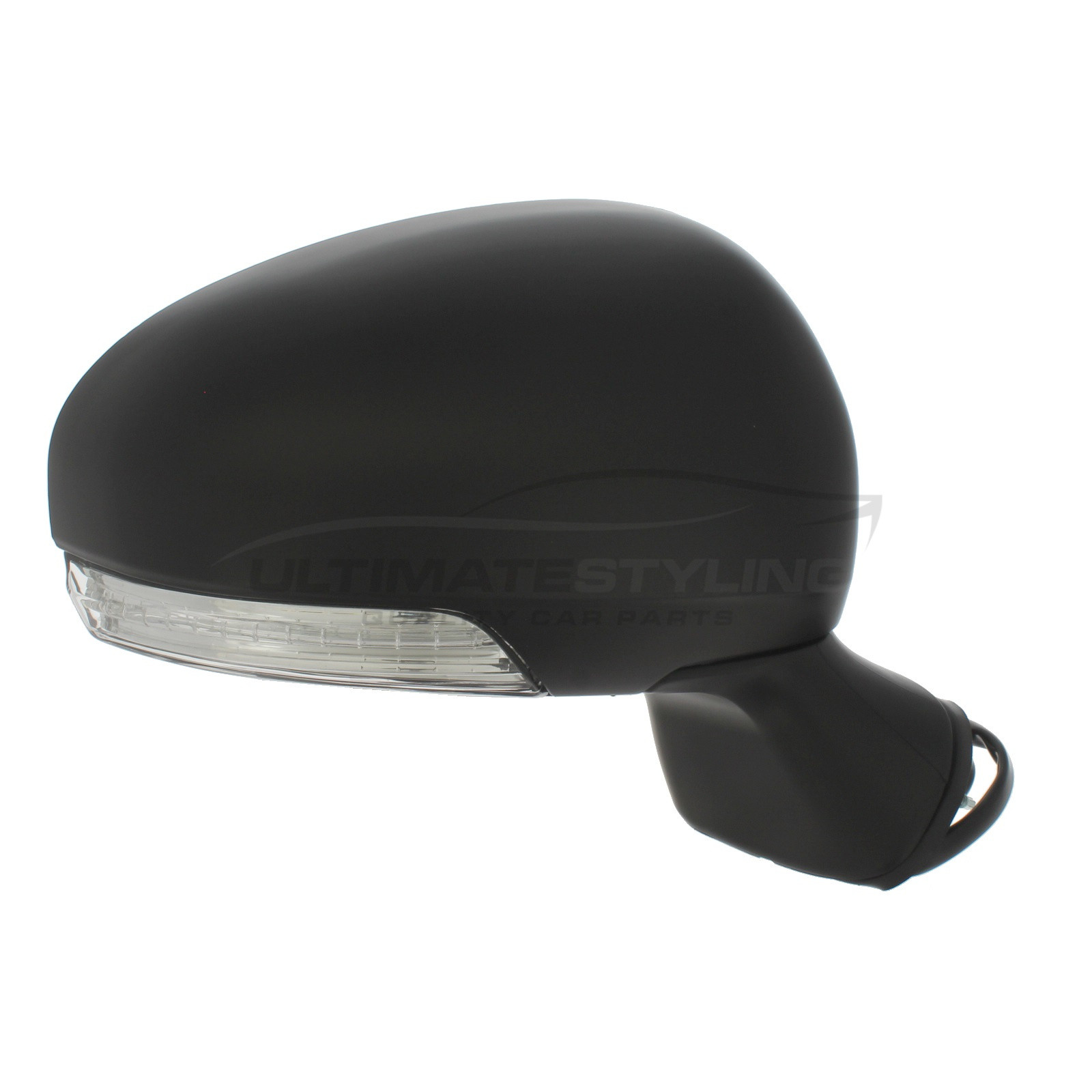 Toyota Avensis Wing Mirror / Door Mirror - Drivers Side (RH) - Electric adjustment - Heated Glass - Indicator - Paintable - Black