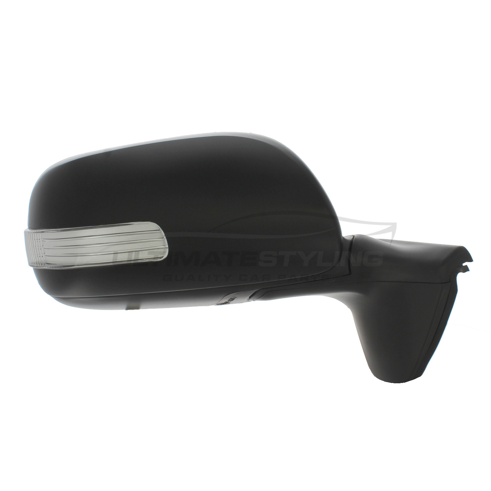Toyota Auris Wing Mirror / Door Mirror - Drivers Side (RH) - Electric adjustment - Heated Glass - Indicator - Paintable - Black