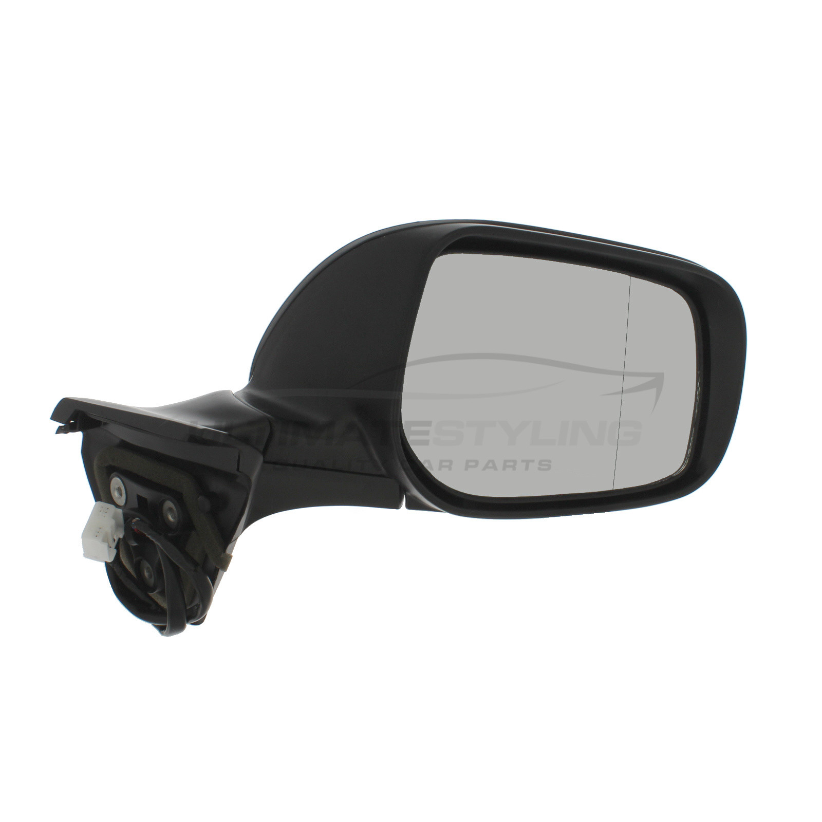 Toyota Auris Wing Mirror / Door Mirror - Drivers Side (RH) - Electric adjustment - Heated Glass - Indicator - Paintable - Black