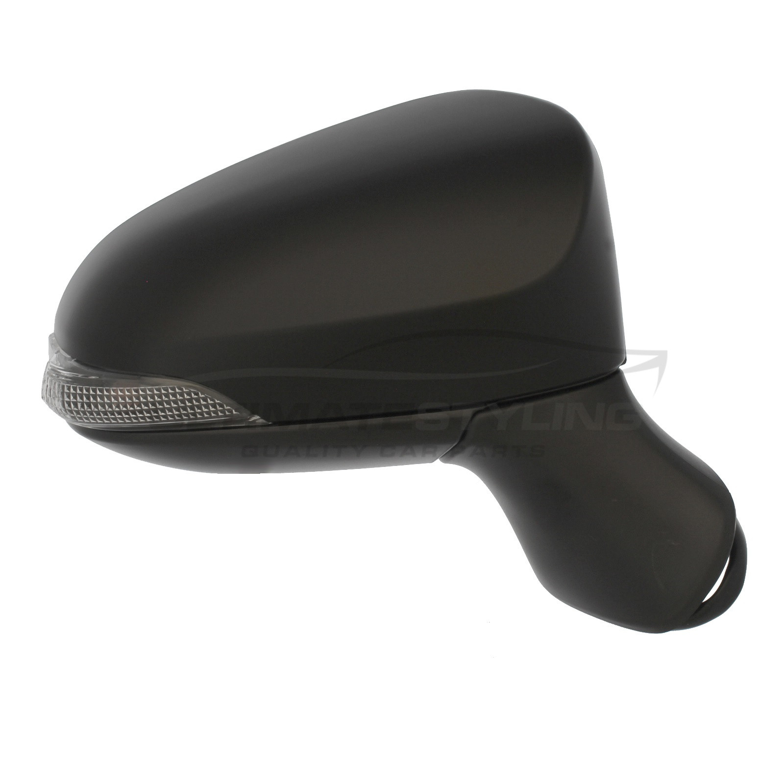 Toyota Avensis Wing Mirror / Door Mirror - Drivers Side (RH) - Electric adjustment - Heated Glass - Indicator - Paintable - Black