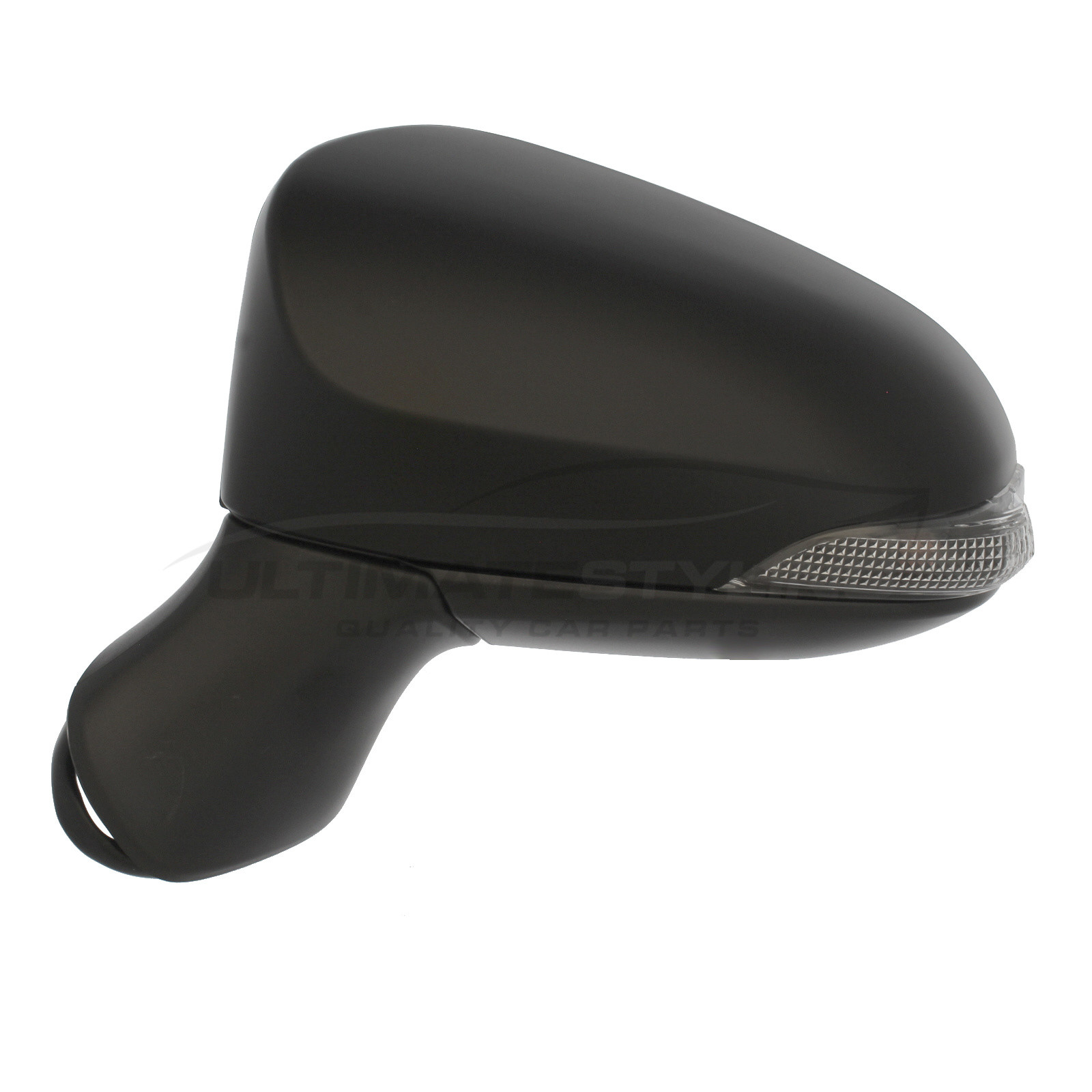 Toyota Avensis Wing Mirror / Door Mirror - Passenger Side (LH) - Electric adjustment - Heated Glass - Indicator - Paintable - Black