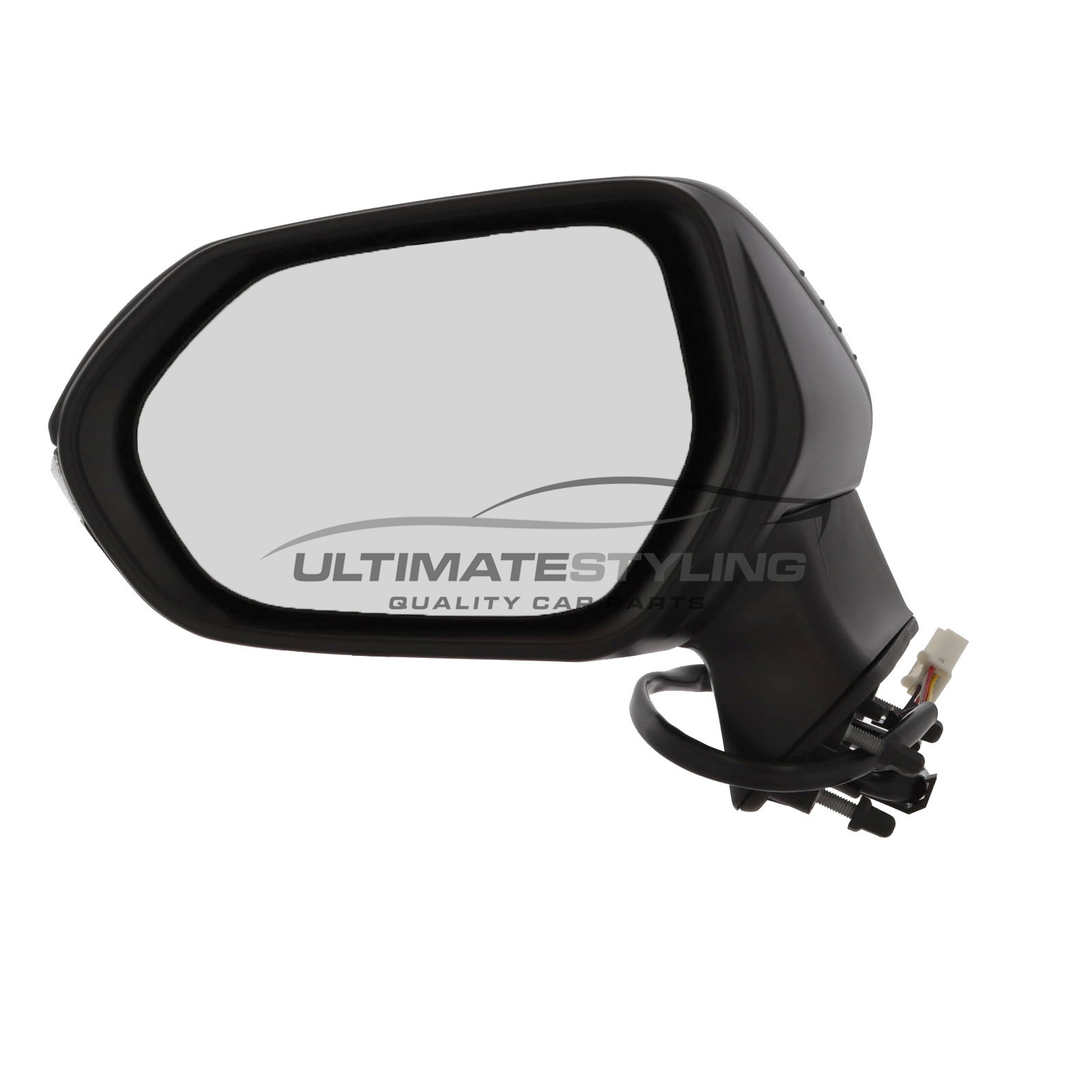 Toyota Corolla Wing Mirror / Door Mirror - Passenger Side (LH) - Electric adjustment - Heated Glass - Power Folding - Indicator - Primed