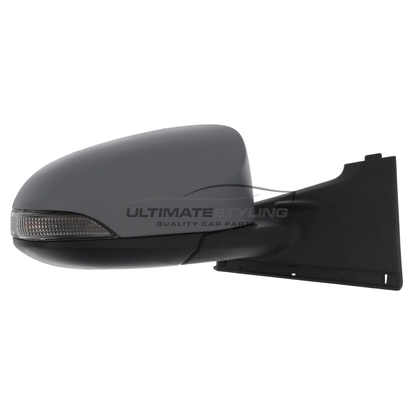 Toyota Yaris 2014-2021 Wing Door Mirror - Electric - Heated - Convex Glass - Indicator - Primed Cover - Drivers Side Offside Right Hand