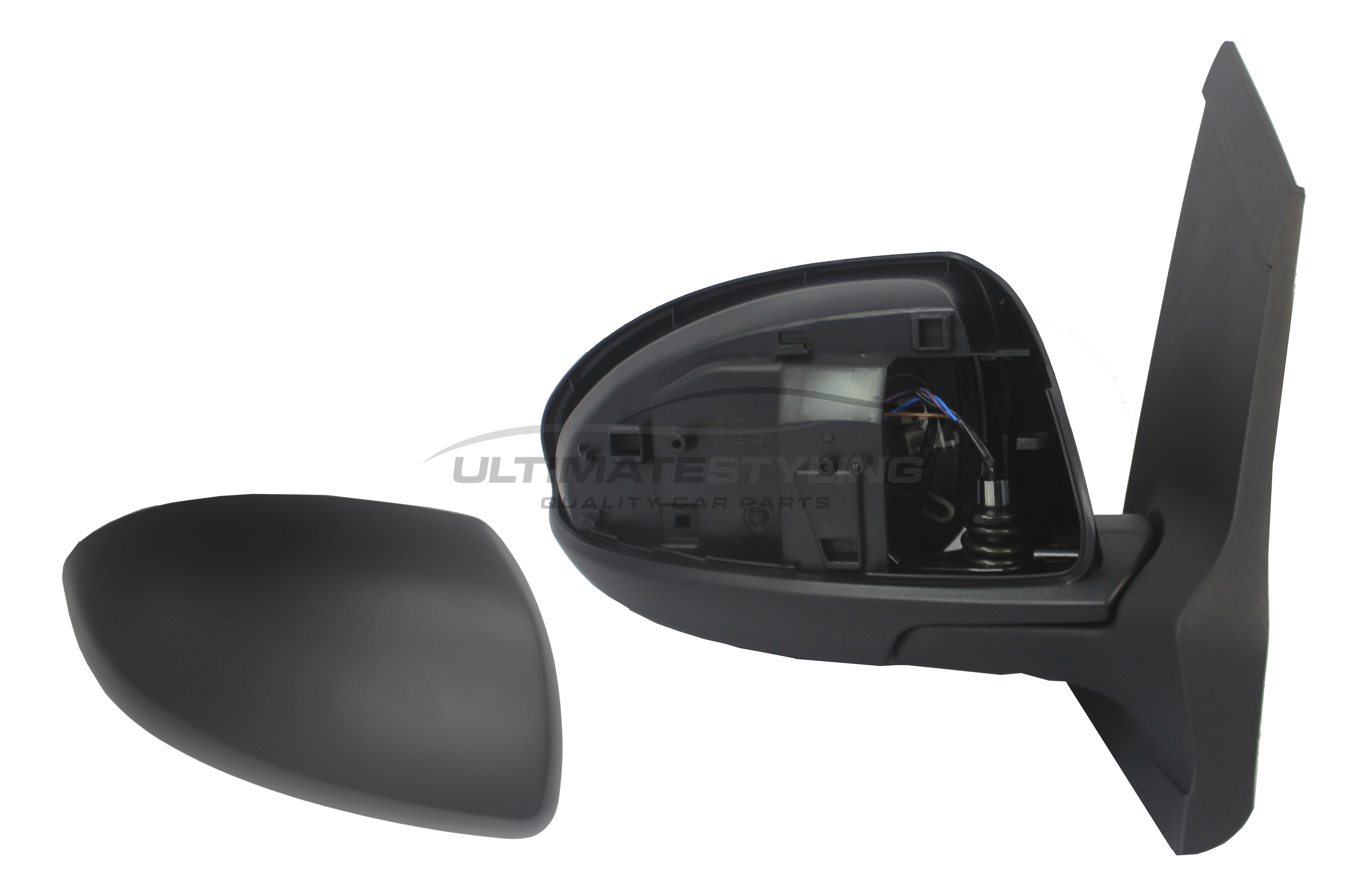 Mazda 2 Wing Mirror / Door Mirror - Drivers Side (RH) - Electric adjustment - Heated Glass - Primed