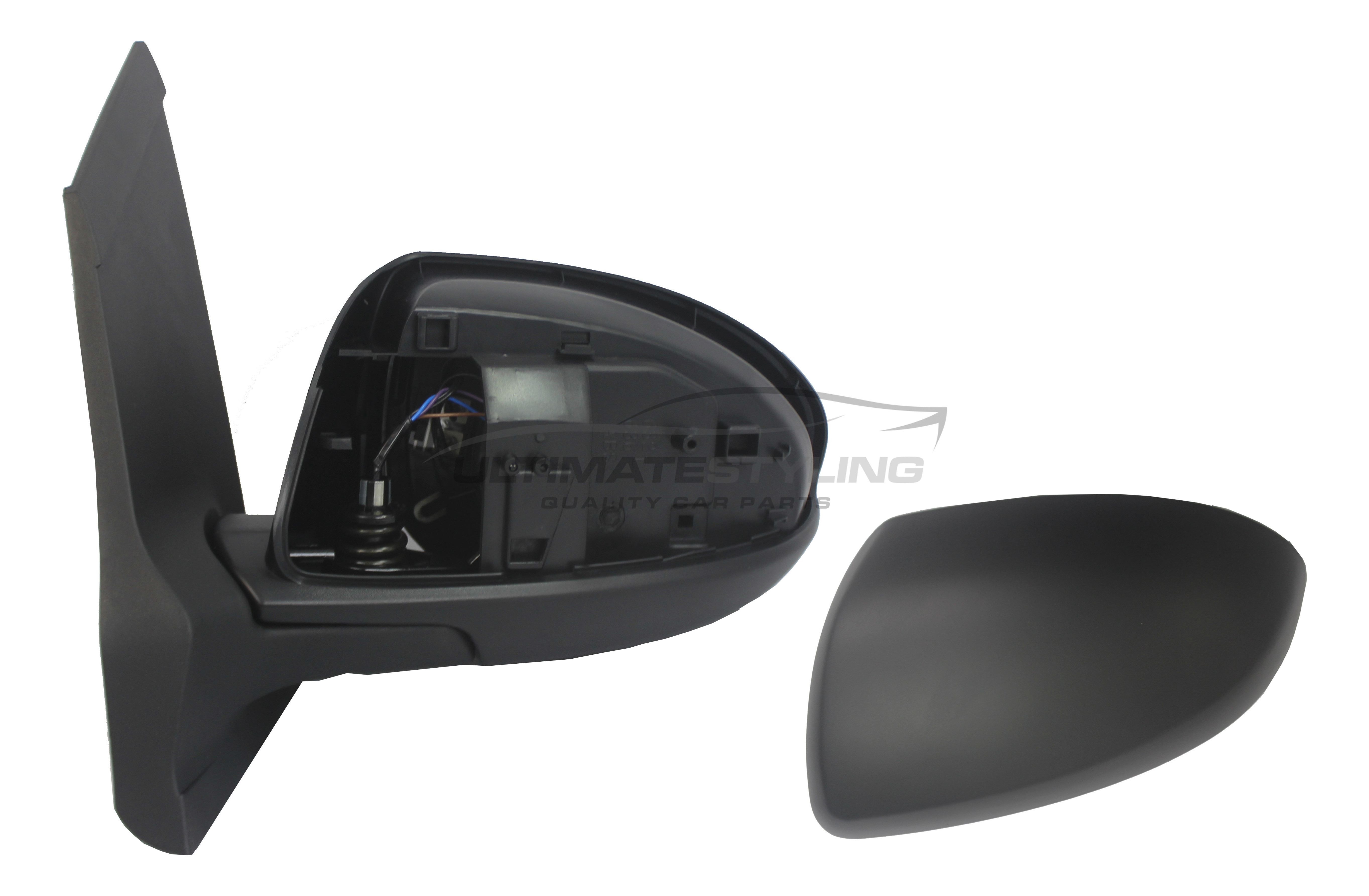 Mazda 2 Wing Mirror / Door Mirror - Passenger Side (LH) - Electric adjustment - Heated Glass - Primed