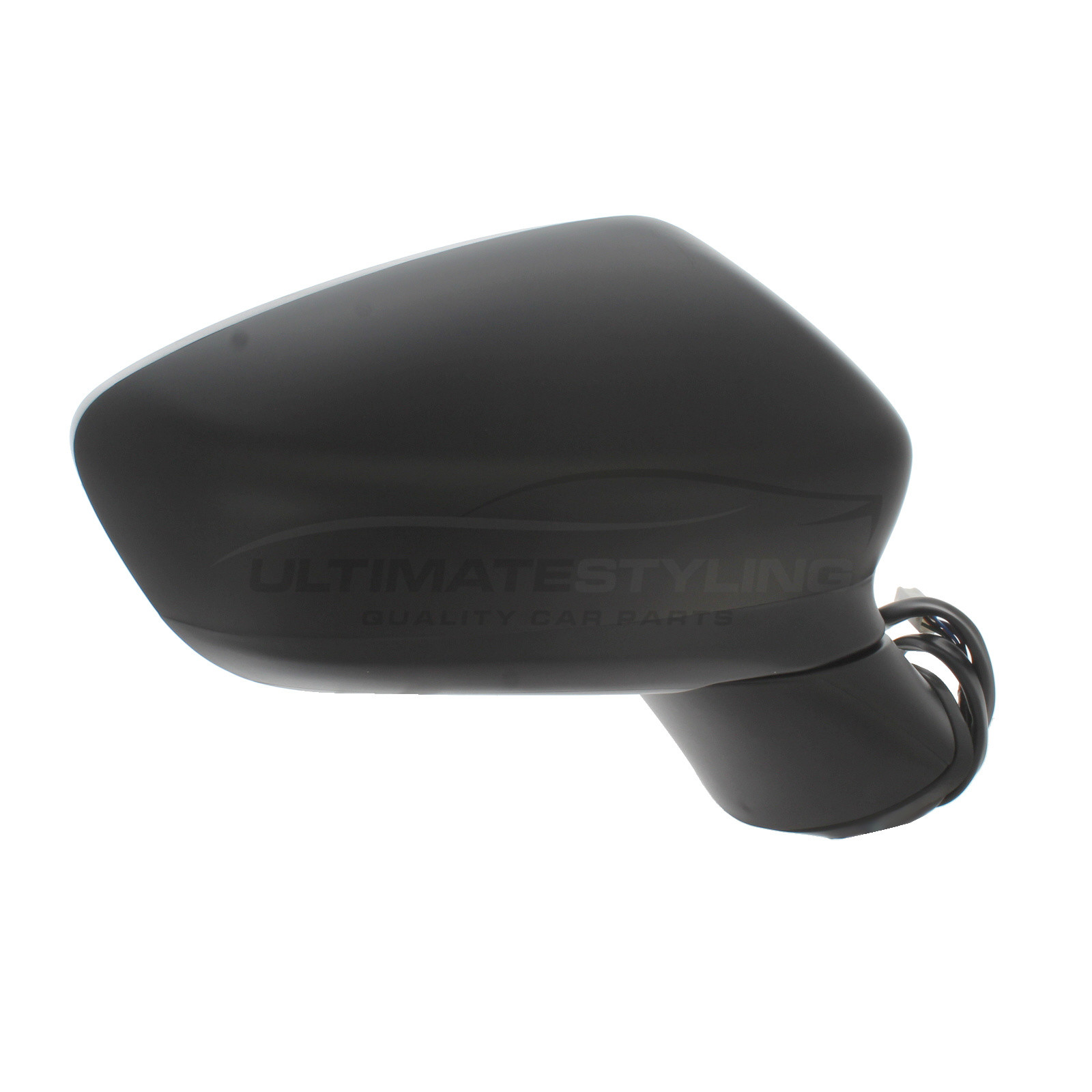 Mazda 6 Wing Mirror / Door Mirror - Drivers Side (RH) - Electric adjustment - Heated Glass - Indicator - Paintable - Black