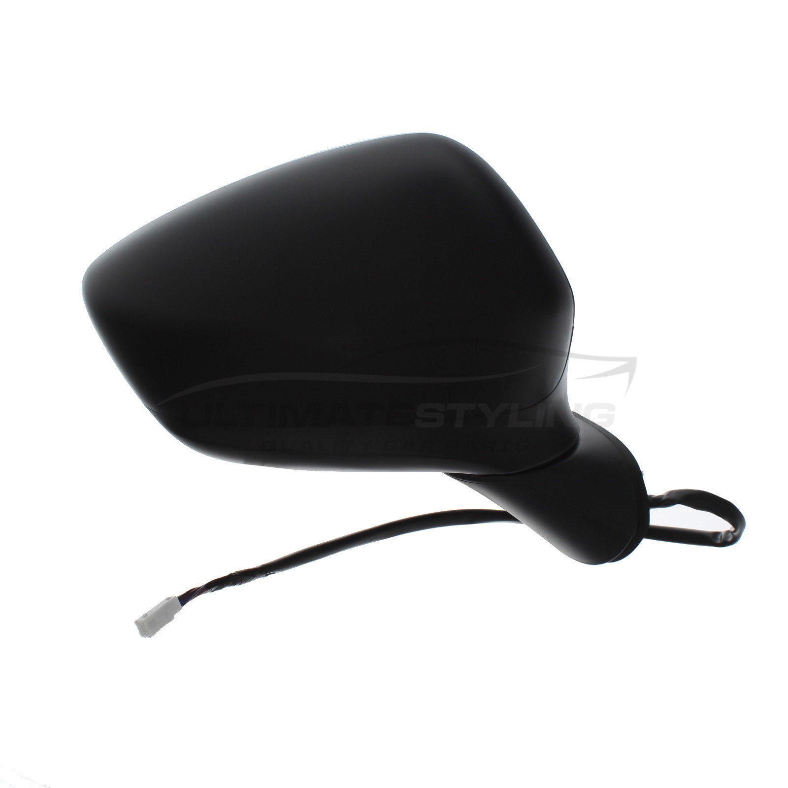 Mazda CX5 Wing Mirror / Door Mirror - Drivers Side (RH) - Electric adjustment - Heated Glass - Power Folding - Indicator - Paintable - Black