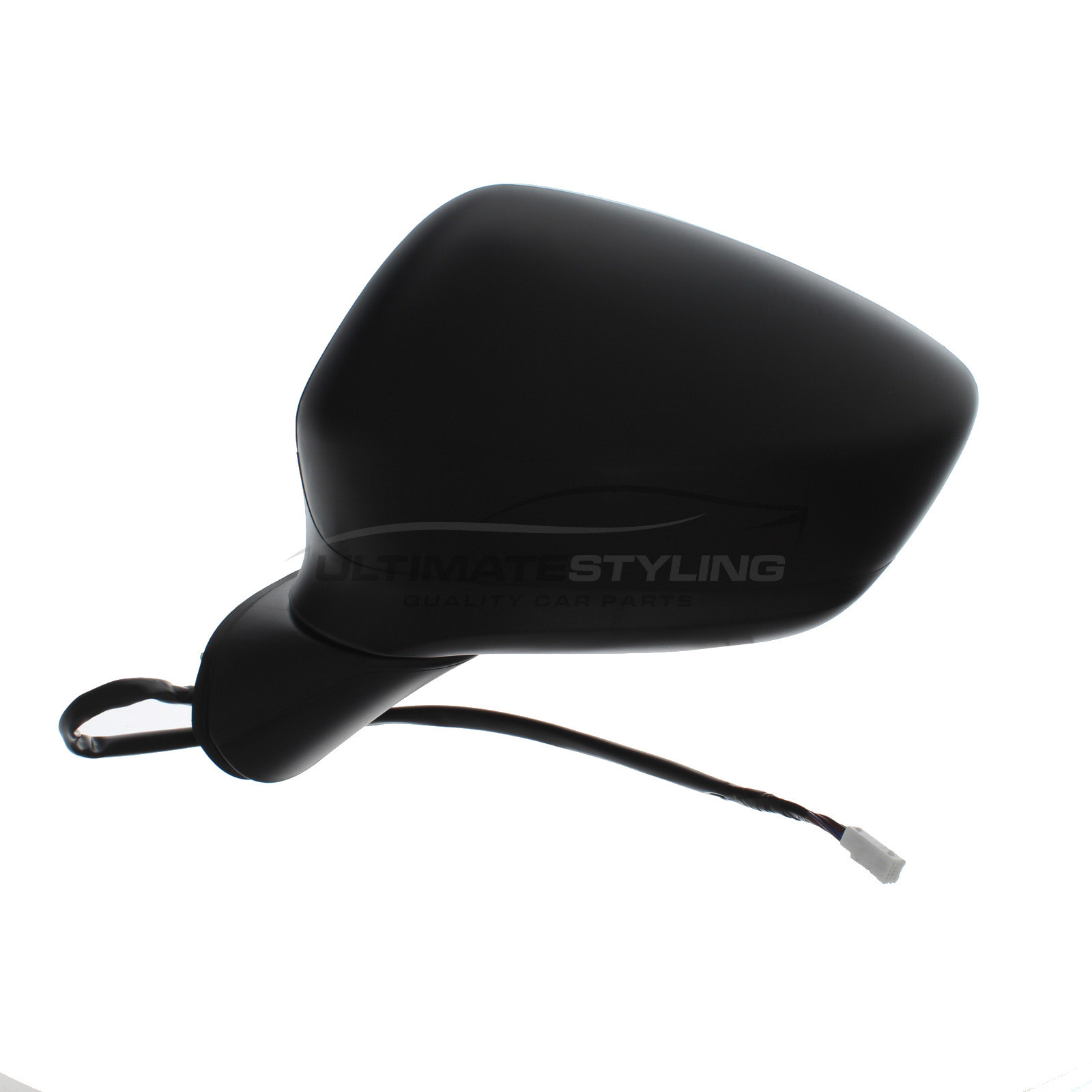 Mazda CX5 Wing Mirror / Door Mirror - Passenger Side (LH) - Electric adjustment - Heated Glass - Power Folding - Indicator - Paintable - Black