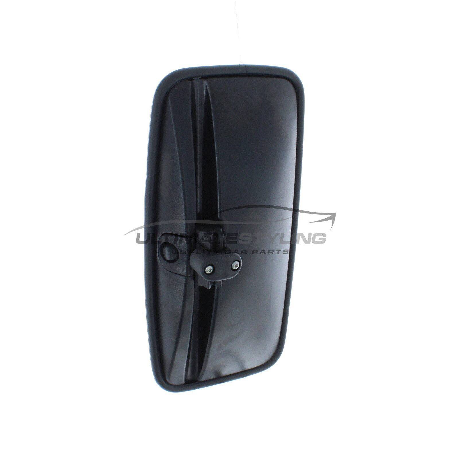 Mitsubishi Canter Wing Mirror / Door Mirror - Universal (LH or RH) - Manual adjustment - Non-Heated Glass - Black