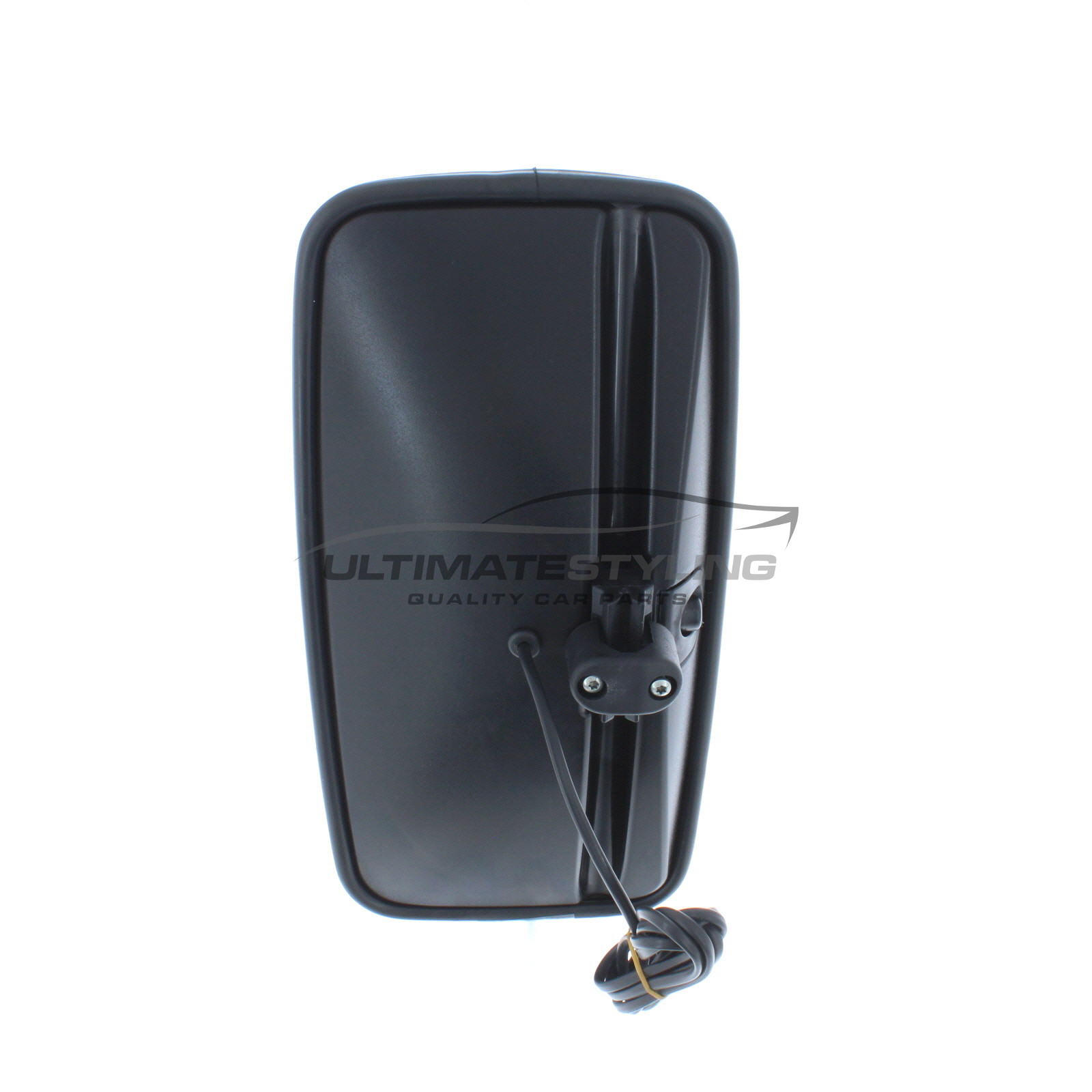 Mitsubishi Canter Wing Mirror / Door Mirror - Universal (LH or RH) - Manual adjustment - Heated Glass - Black
