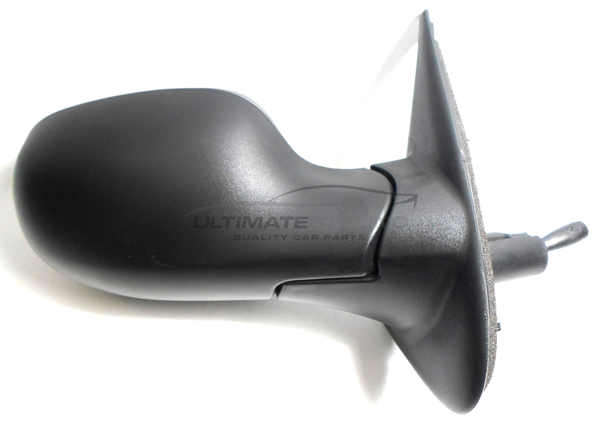 Nissan Micra Wing Mirror / Door Mirror - Drivers Side (RH) - Cable adjustment - Non-Heated Glass - Black