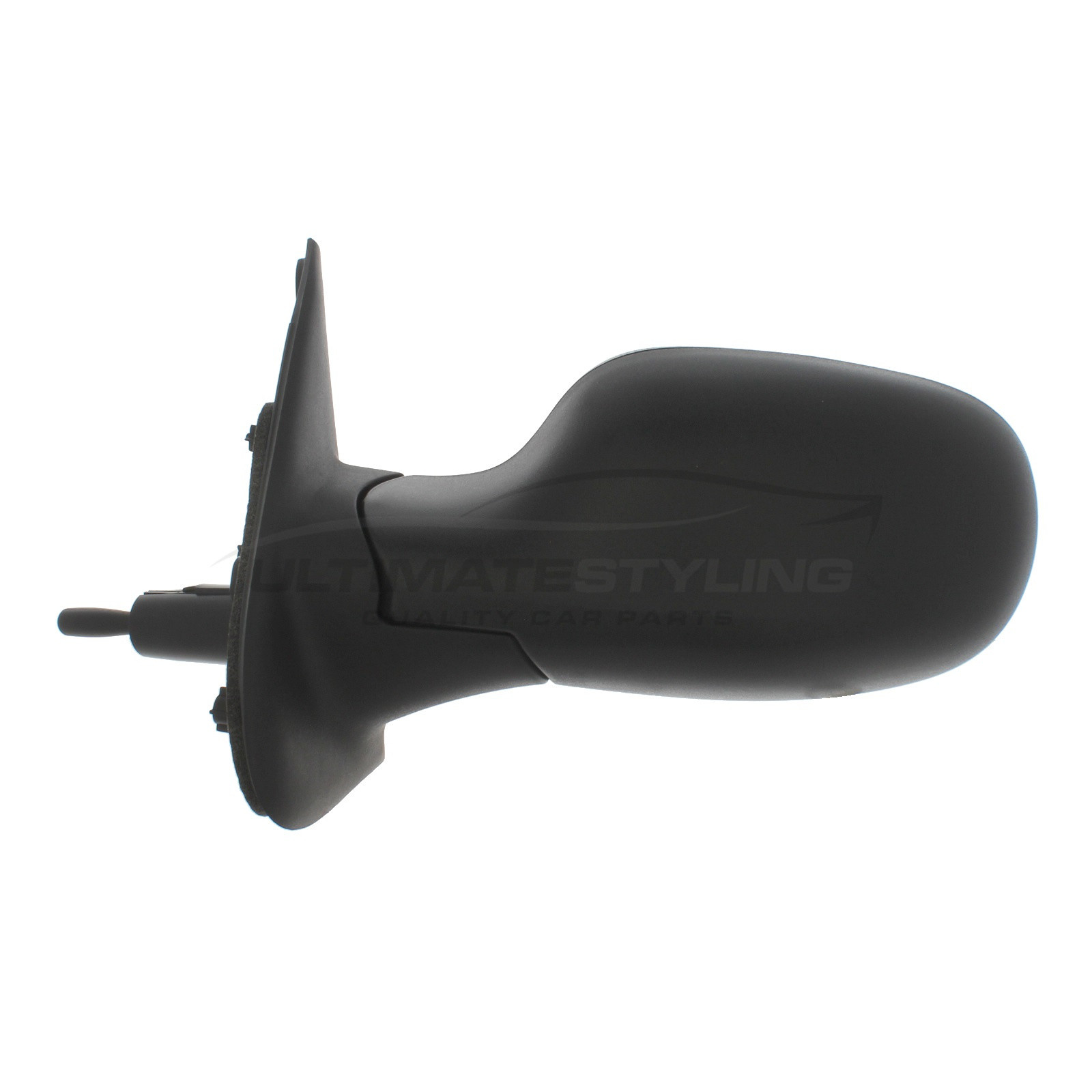 Nissan Micra Wing Mirror / Door Mirror - Passenger Side (LH) - Cable adjustment - Non-Heated Glass - Black