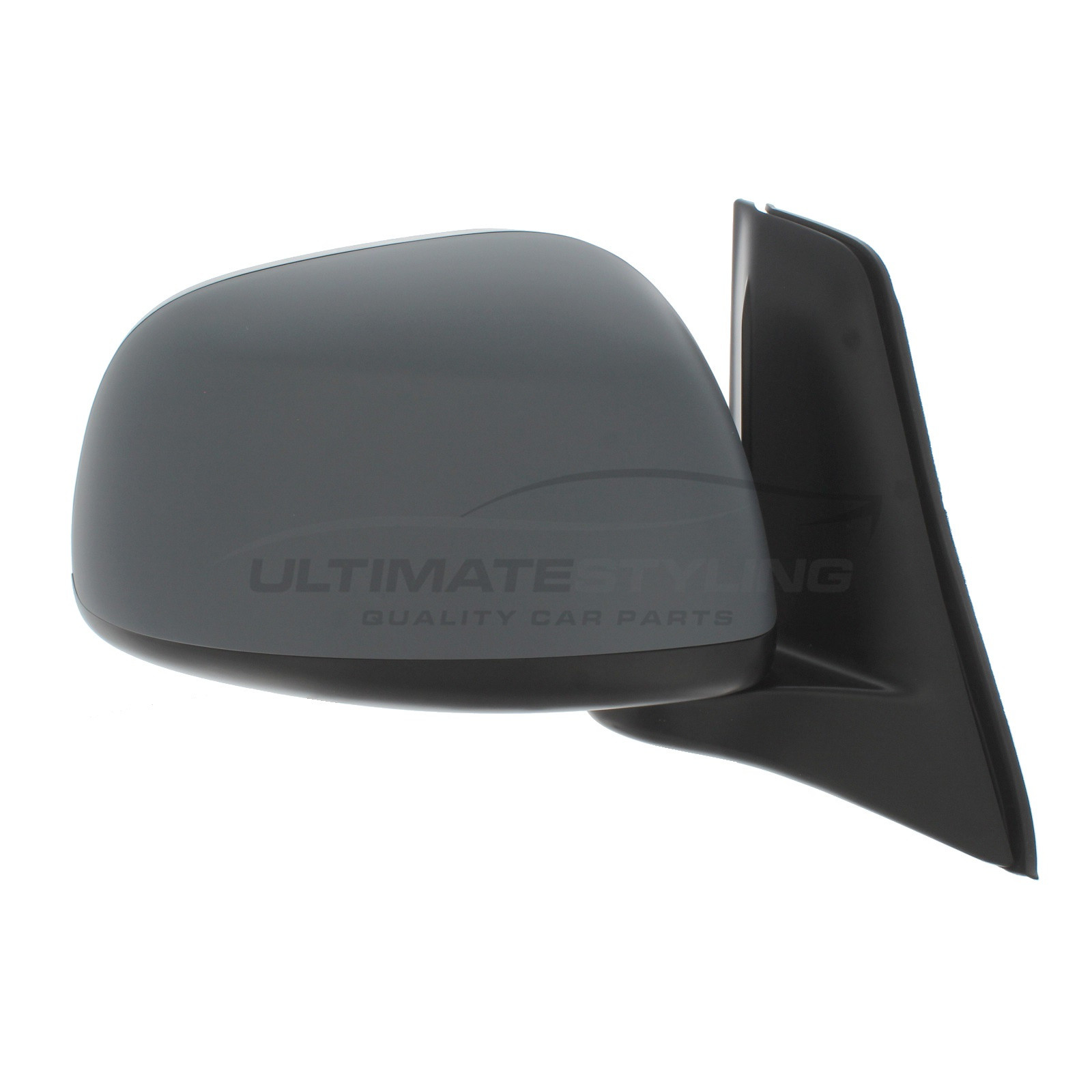 Suzuki SX4 2006-2015 / Fiat Sedici 2006-2012 Wing Mirror / Door Mirror - Drivers Side (RH) - Electric adjustment - Black Textured