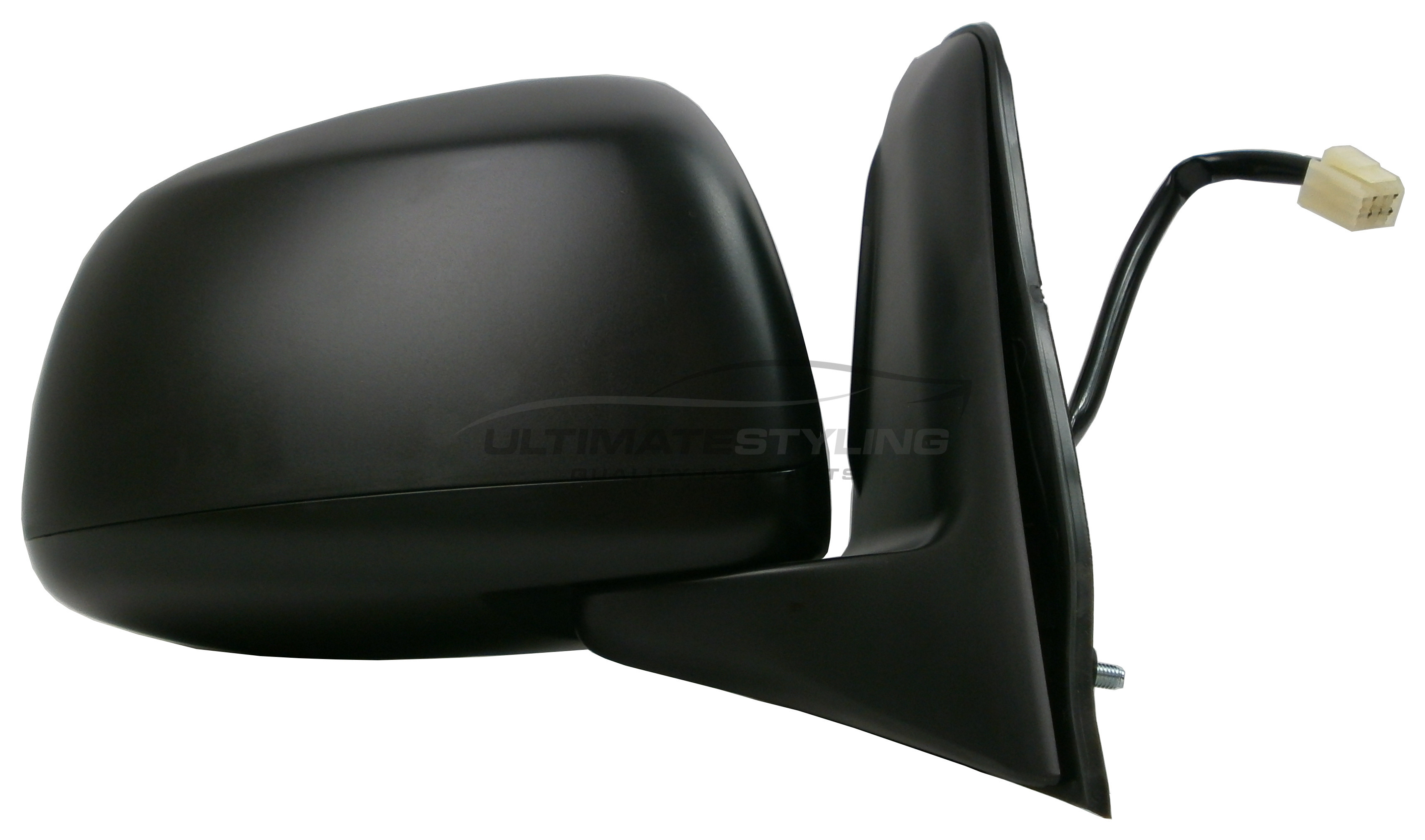 Suzuki SX4 2006-2015 / Fiat Sedici 2006-2012 Wing Mirror / Door Mirror - Drivers Side (RH) - Electric adjustment - Black Textured
