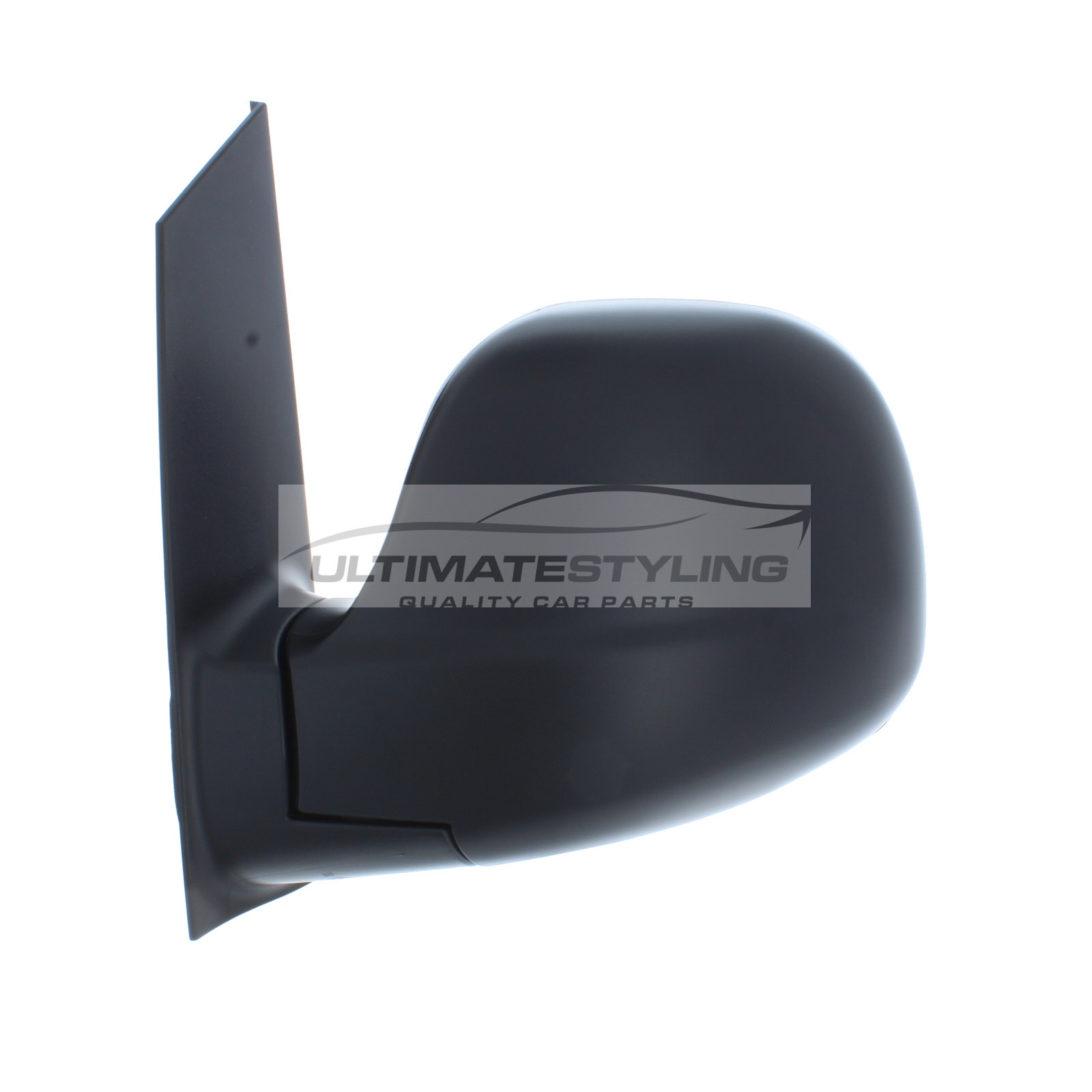 Mercedes Vito (W639 Series) 2003-3/2011 Manual Adjustment Black Textured Complete Mirror LH Side