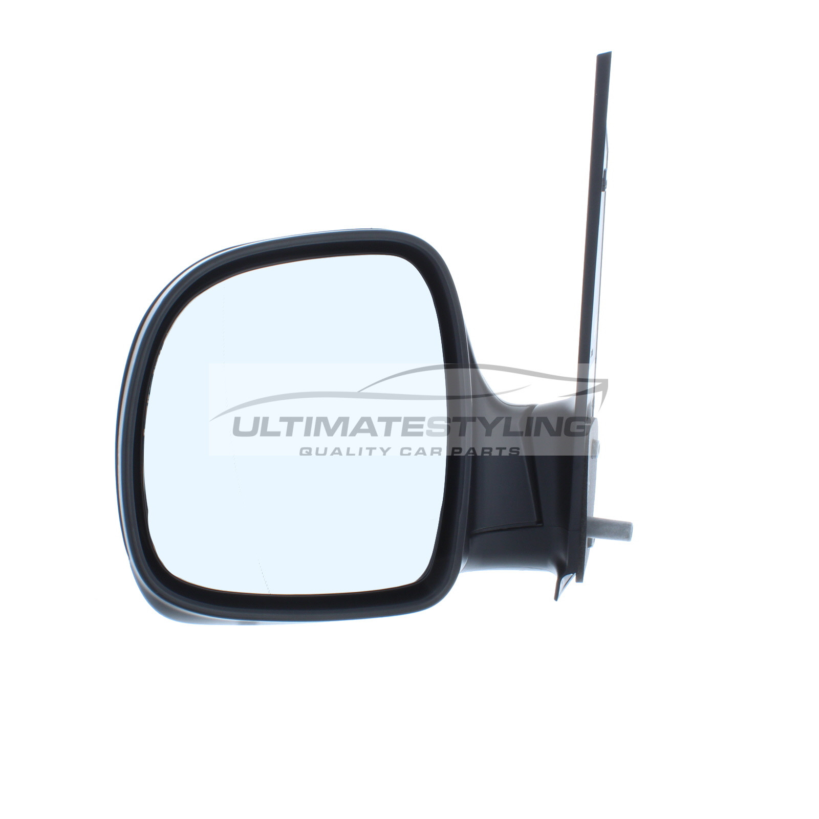 Mercedes Vito (W639 Series) 2003-3/2011 Manual Adjustment Black Textured Complete Mirror LH Side
