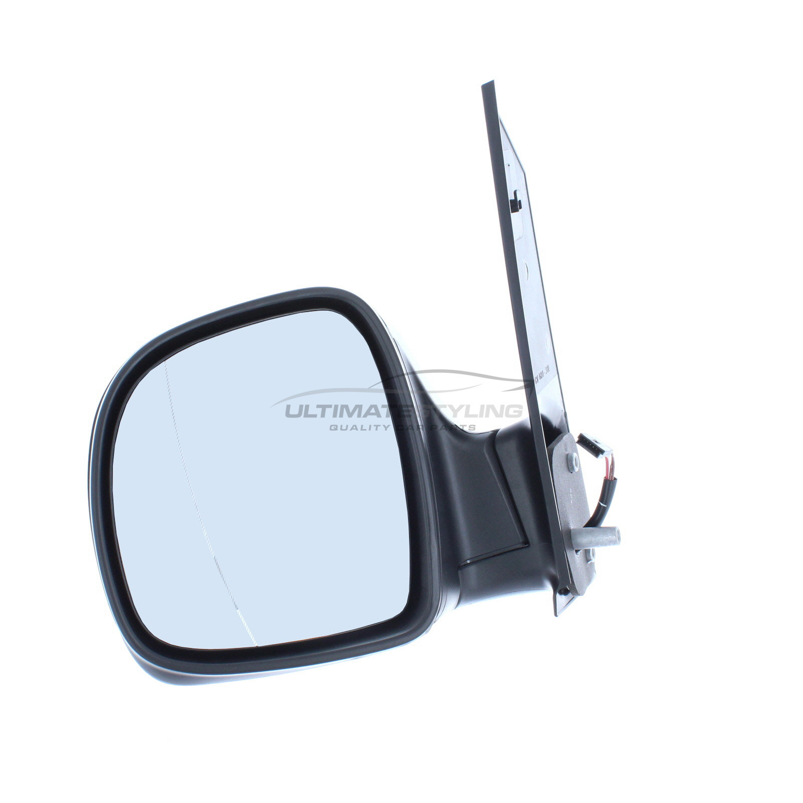 W639 For MERSD-Vito heated Year 2003 To 2011 Left Hand Side Door Mirror Glass With base Plate 
