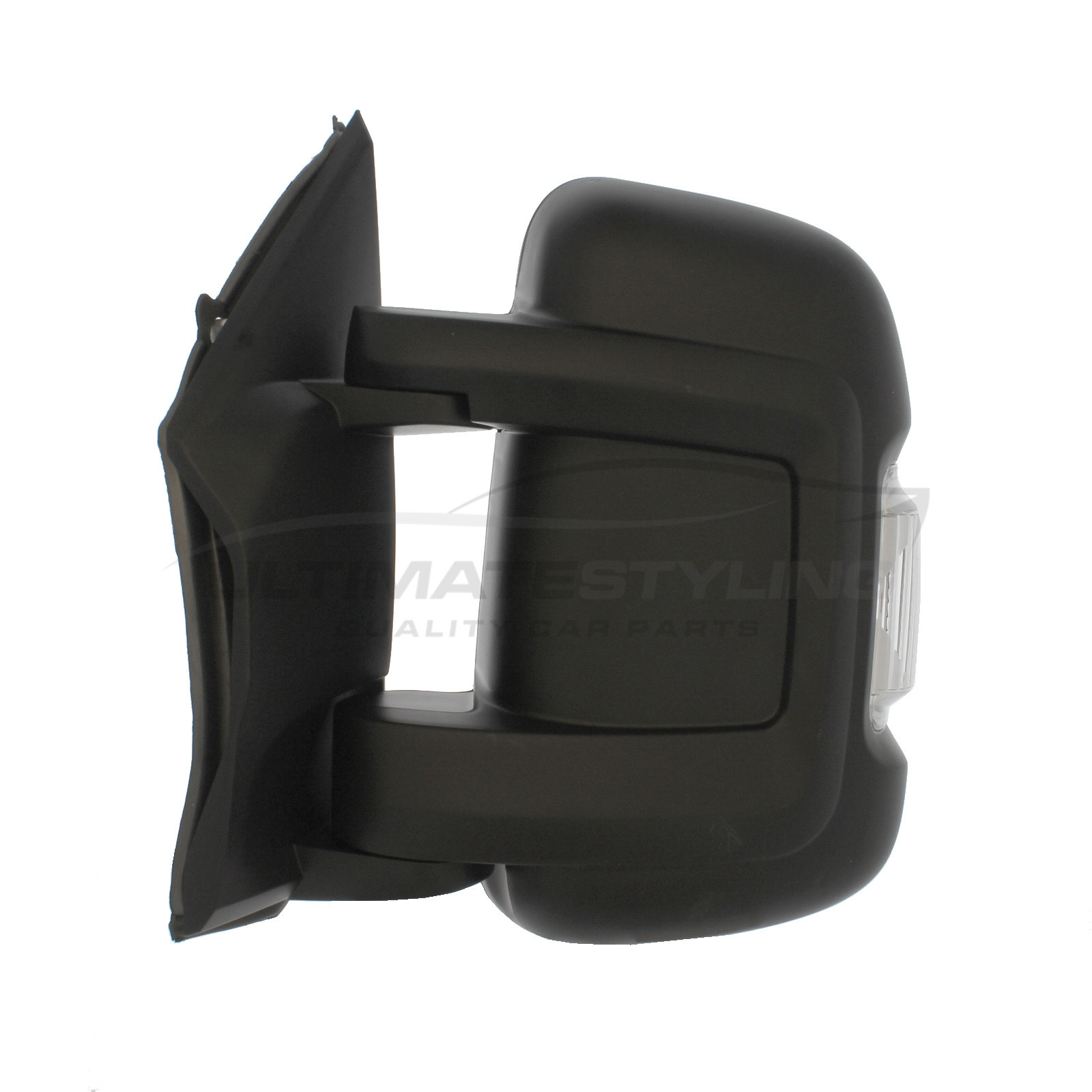 Citroen Relay, Fiat Ducato, Peugeot Boxer 2006-> Electric Heated Black Short Arm Door Wing Mirror LH