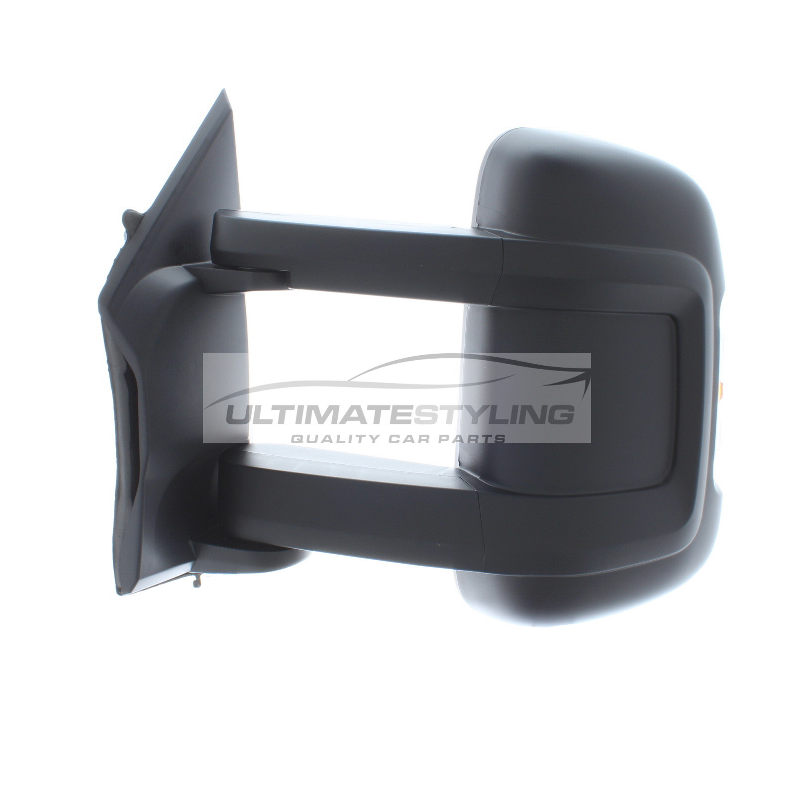 Citroen Relay, Fiat Ducato, Peugeot Boxer 2006-> Electric Heated Black Long Arm Door Wing Mirror LH