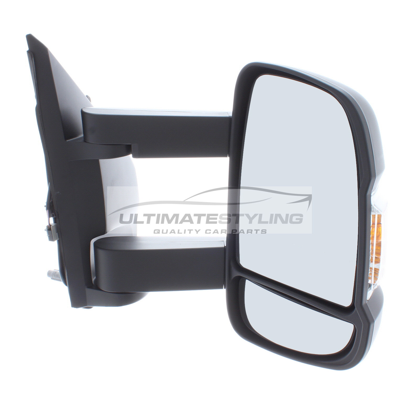 Left N/S Wing Mirror Manual Black Short Arm Ducato Relay Boxer 99-06