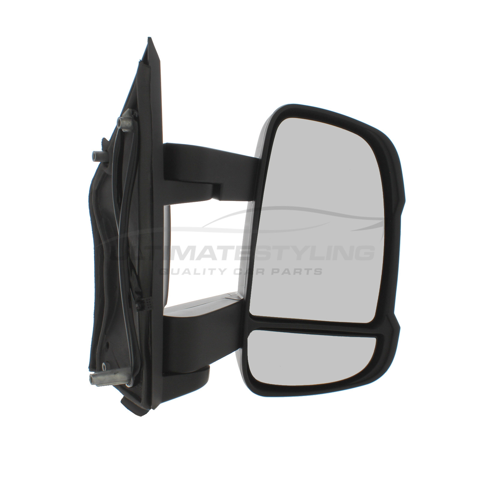 Citroen Relay, Fiat Ducato, Peugeot Boxer 2006-> Electric Heated Black Medium Arm Door Wing Mirror RH