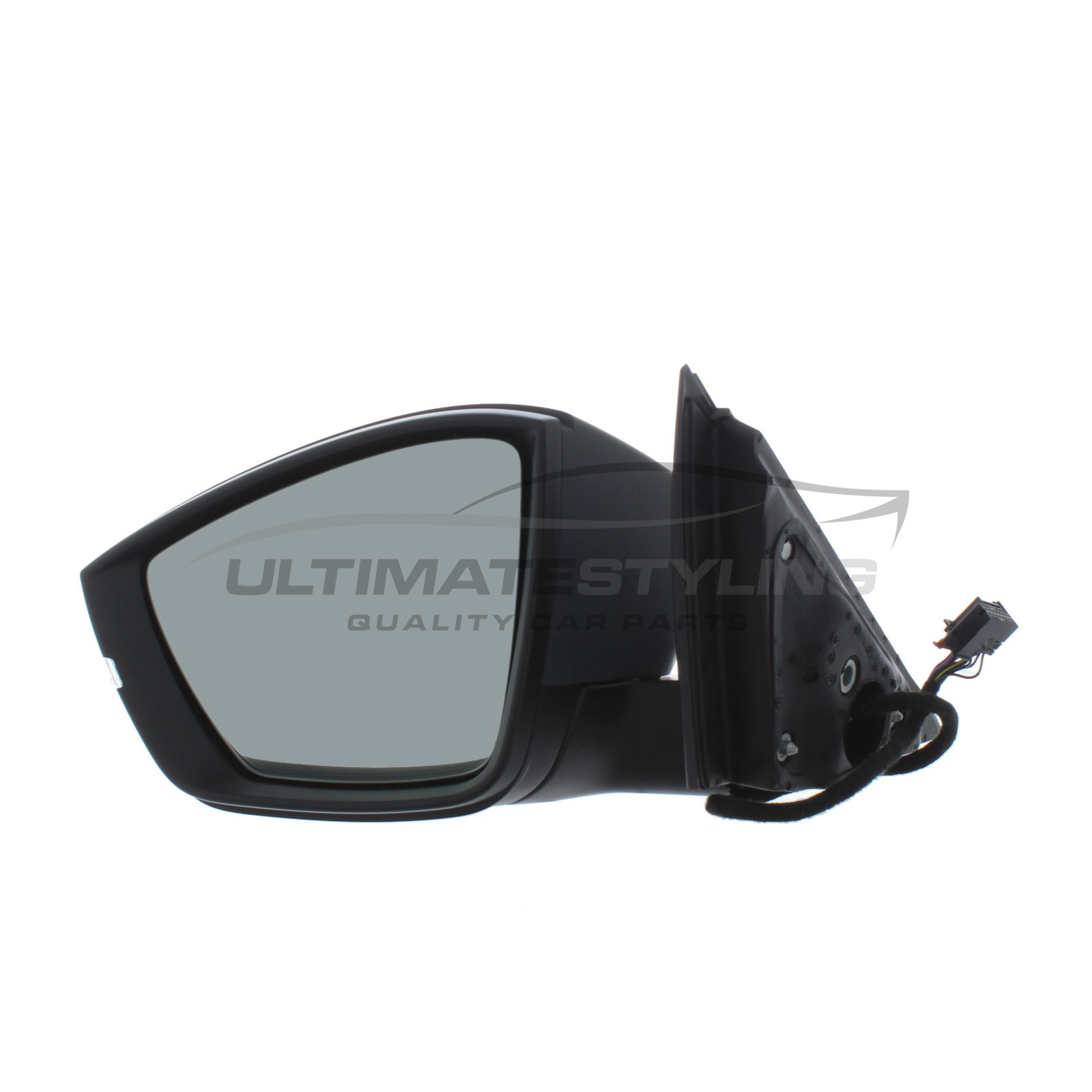 Skoda Kodiaq Wing Mirror / Door Mirror - Passenger Side (LH) - Electric adjustment - Heated Glass - Power Folding - Indicator - Puddle Light - Primed