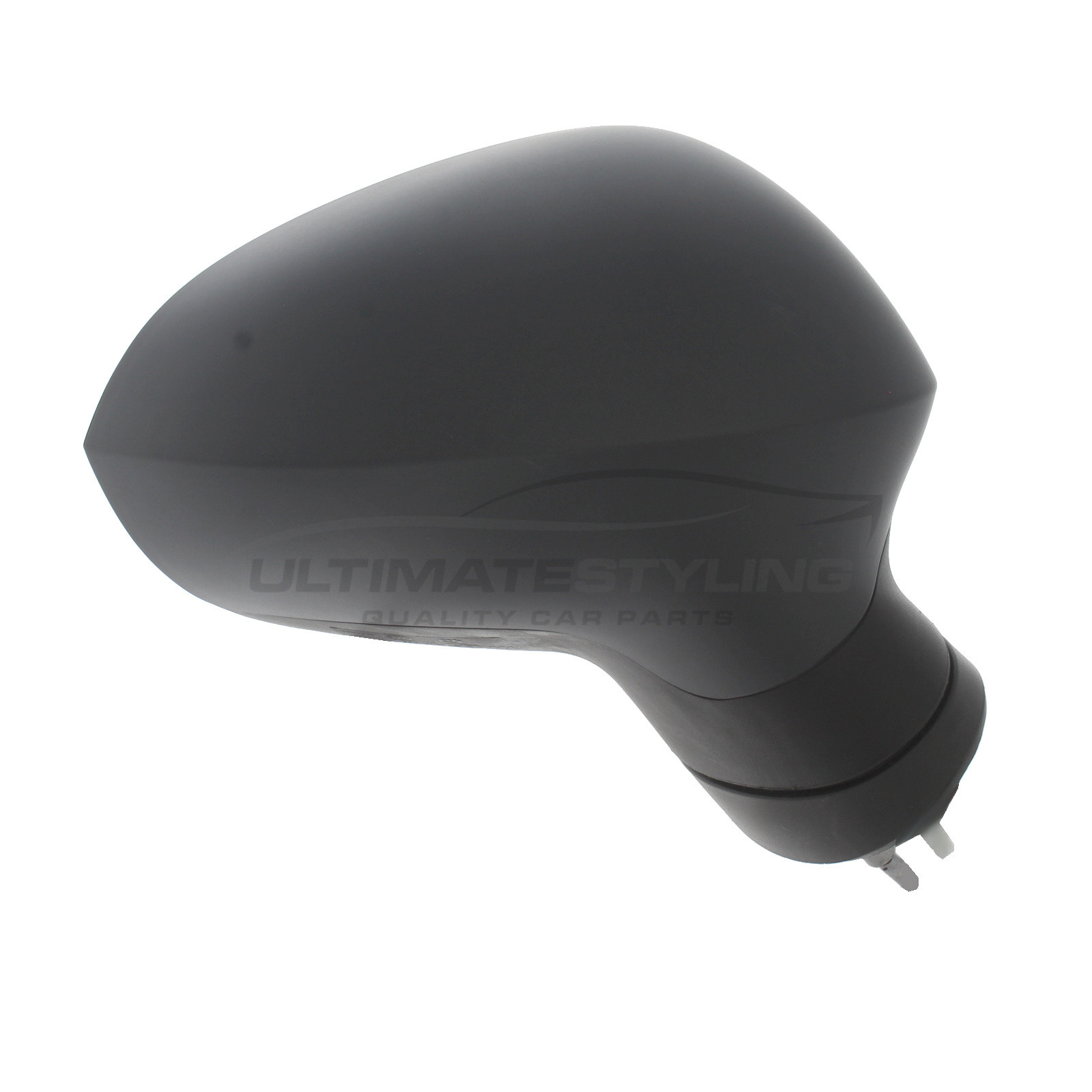 Seat Leon Wing Mirror / Door Mirror - Drivers Side (RH) - Electric adjustment - Heated Glass - Power Folding - Paintable - Black