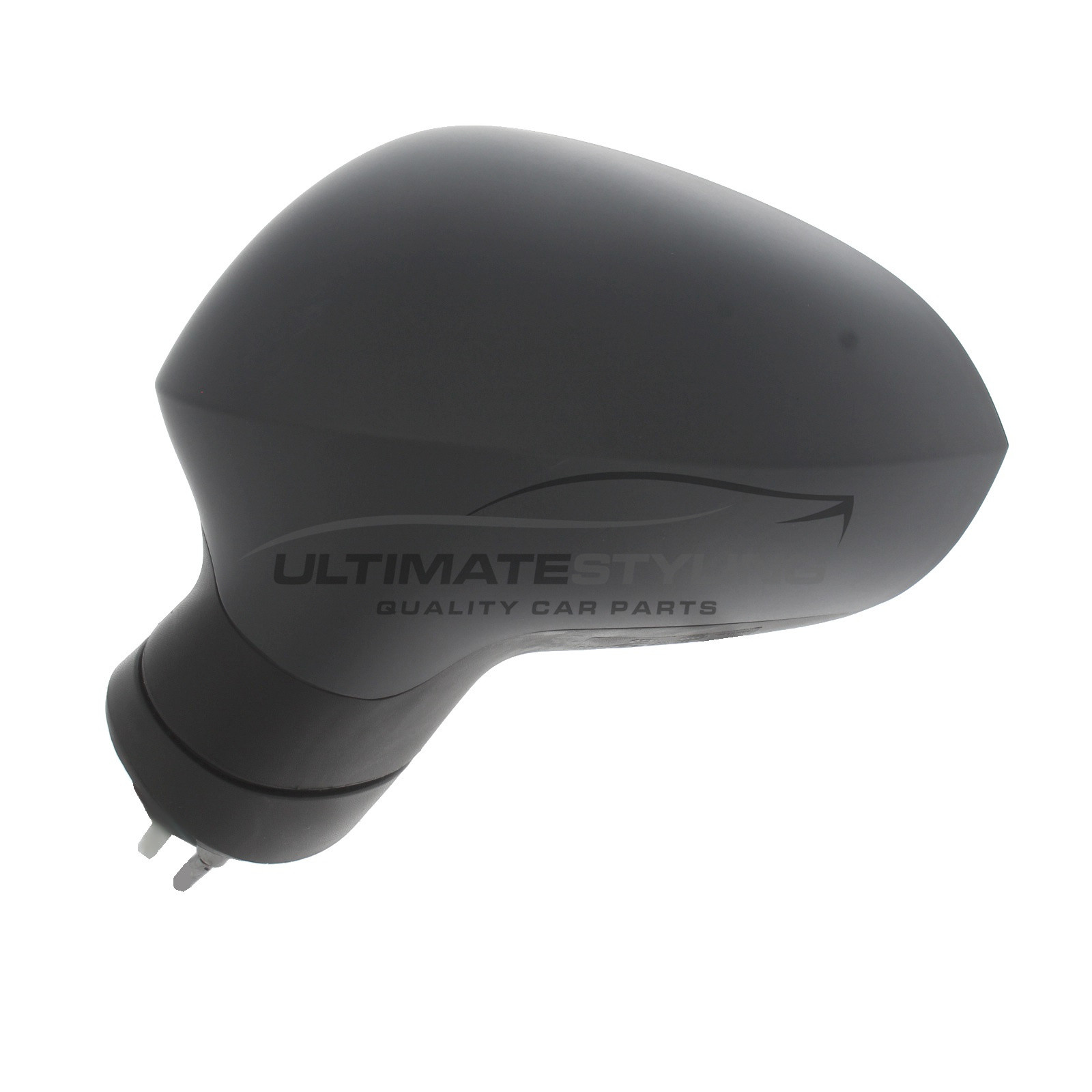Seat Leon Wing Mirror / Door Mirror - Passenger Side (LH) - Electric adjustment - Heated Glass - Power Folding - Paintable - Black