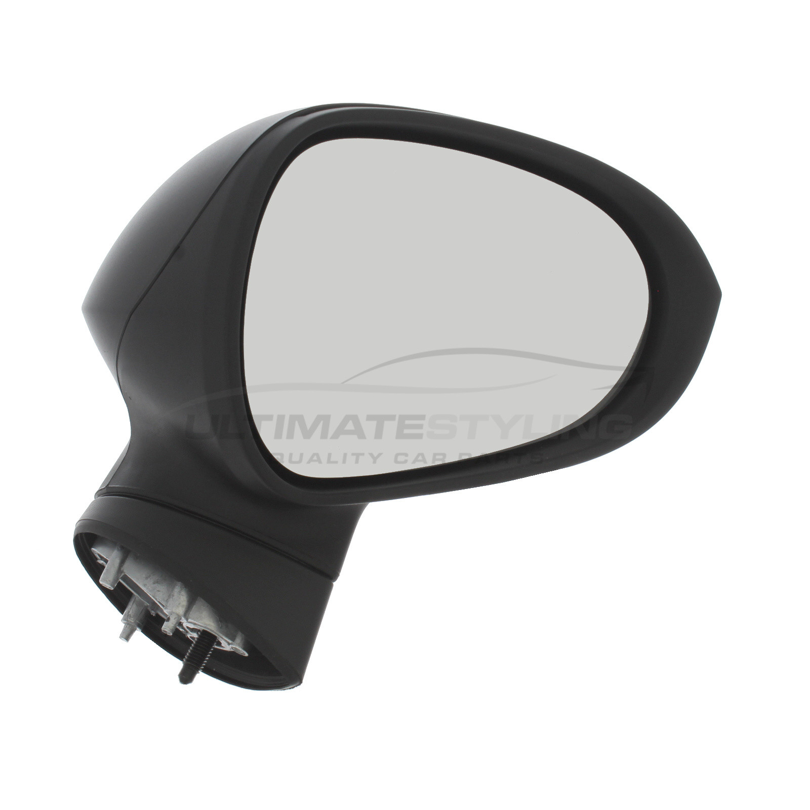 Seat Ibiza Wing Mirror / Door Mirror - Drivers Side (RH) - Electric adjustment - Heated Glass - Black
