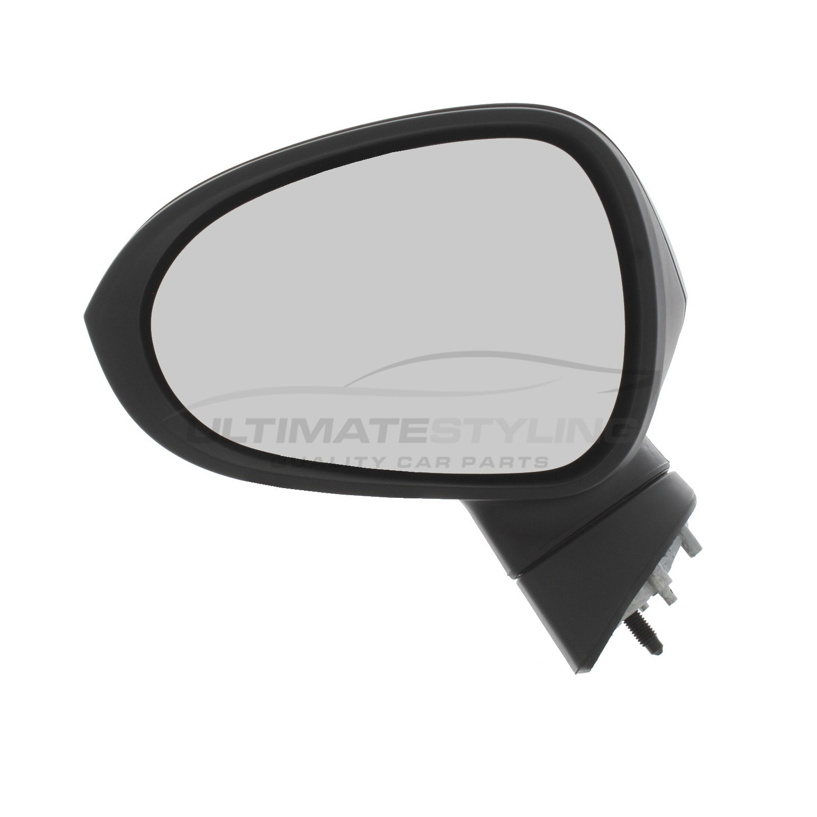 Seat Ibiza Wing Mirror / Door Mirror - Passenger Side (LH) - Electric adjustment - Heated Glass - Black