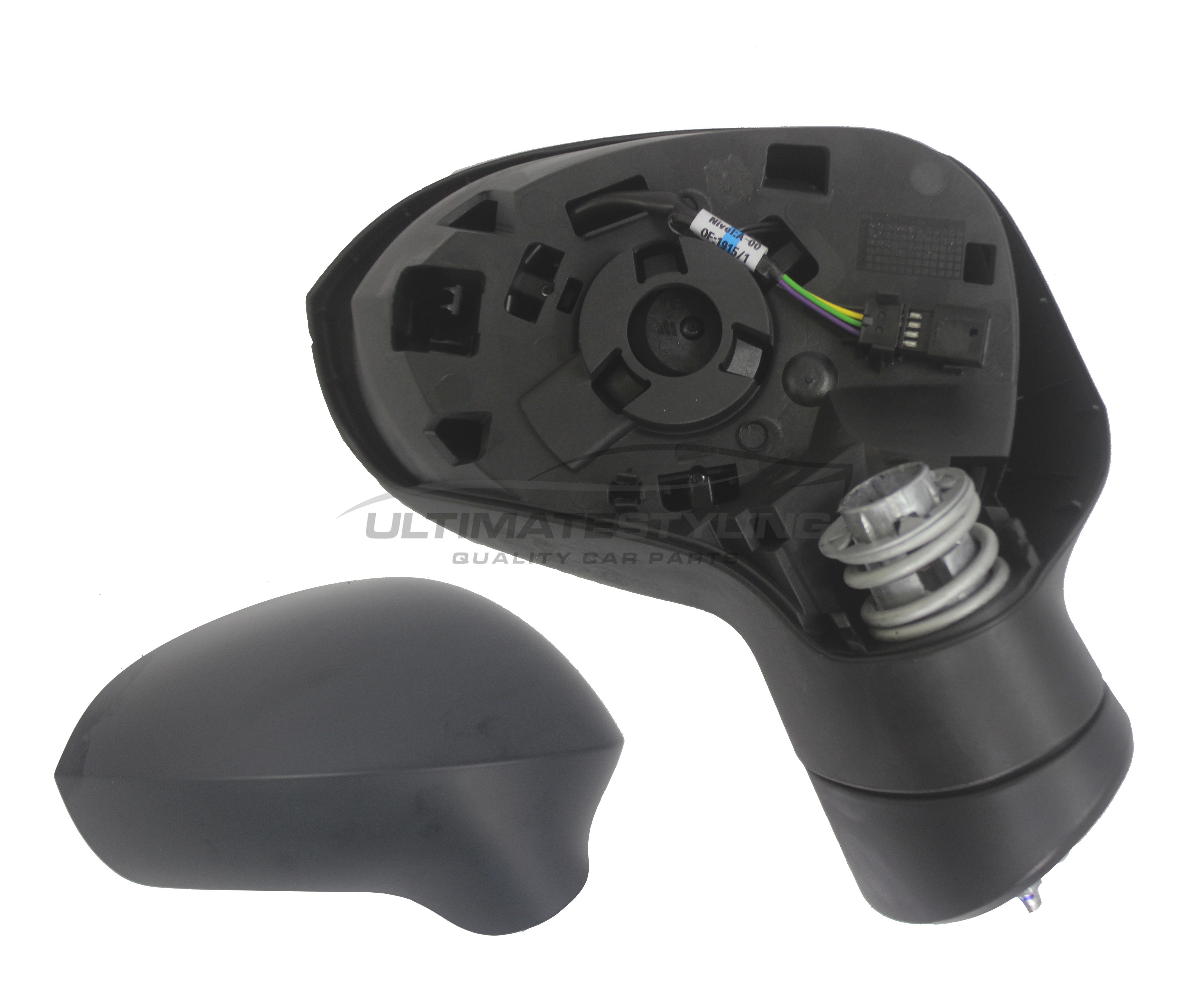 Seat Ibiza Wing Mirror / Door Mirror - Drivers Side (RH) - Electric adjustment - Heated Glass - Primed