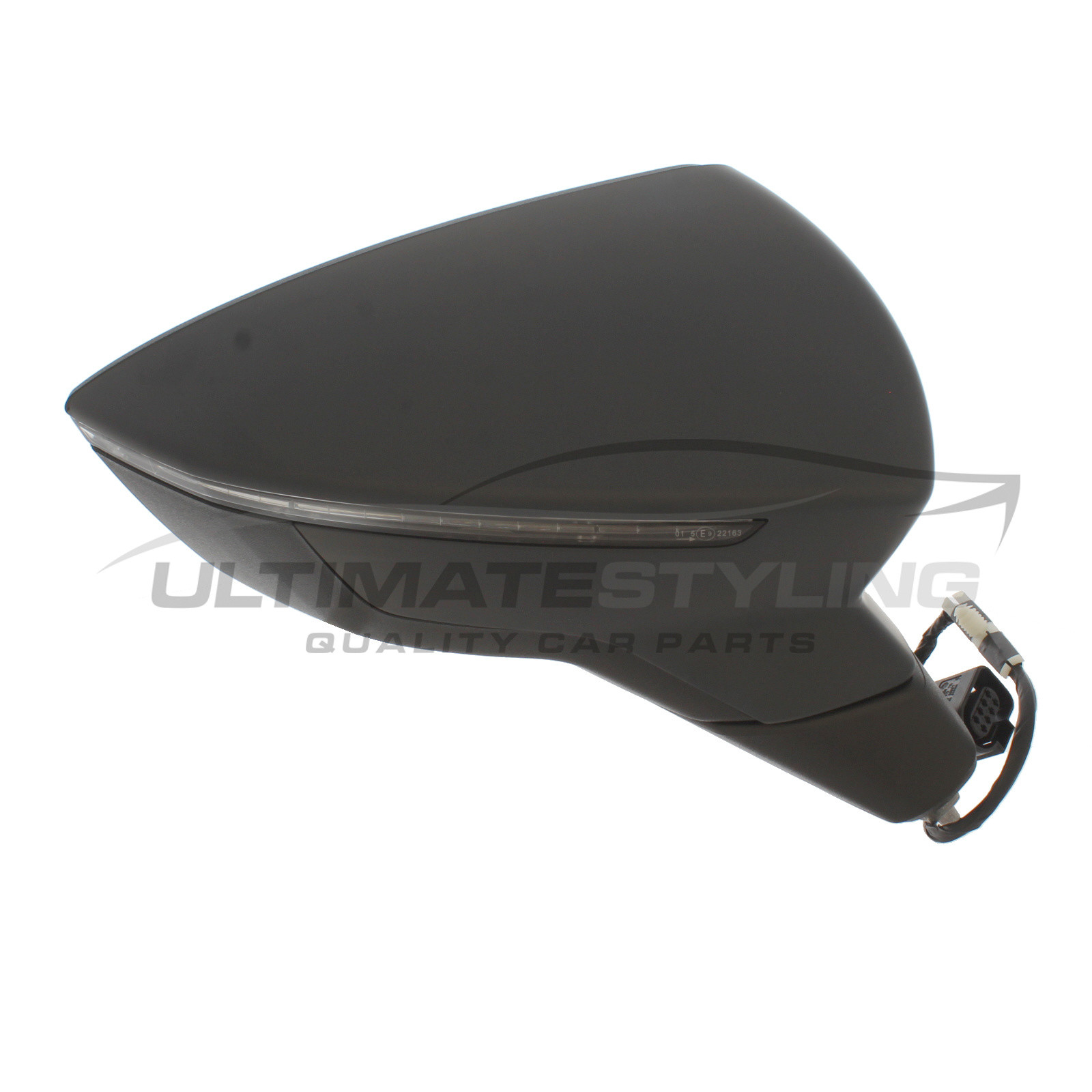Seat Leon Wing Mirror / Door Mirror - Drivers Side (RH) - Electric adjustment - Heated Glass - Indicator - Primed