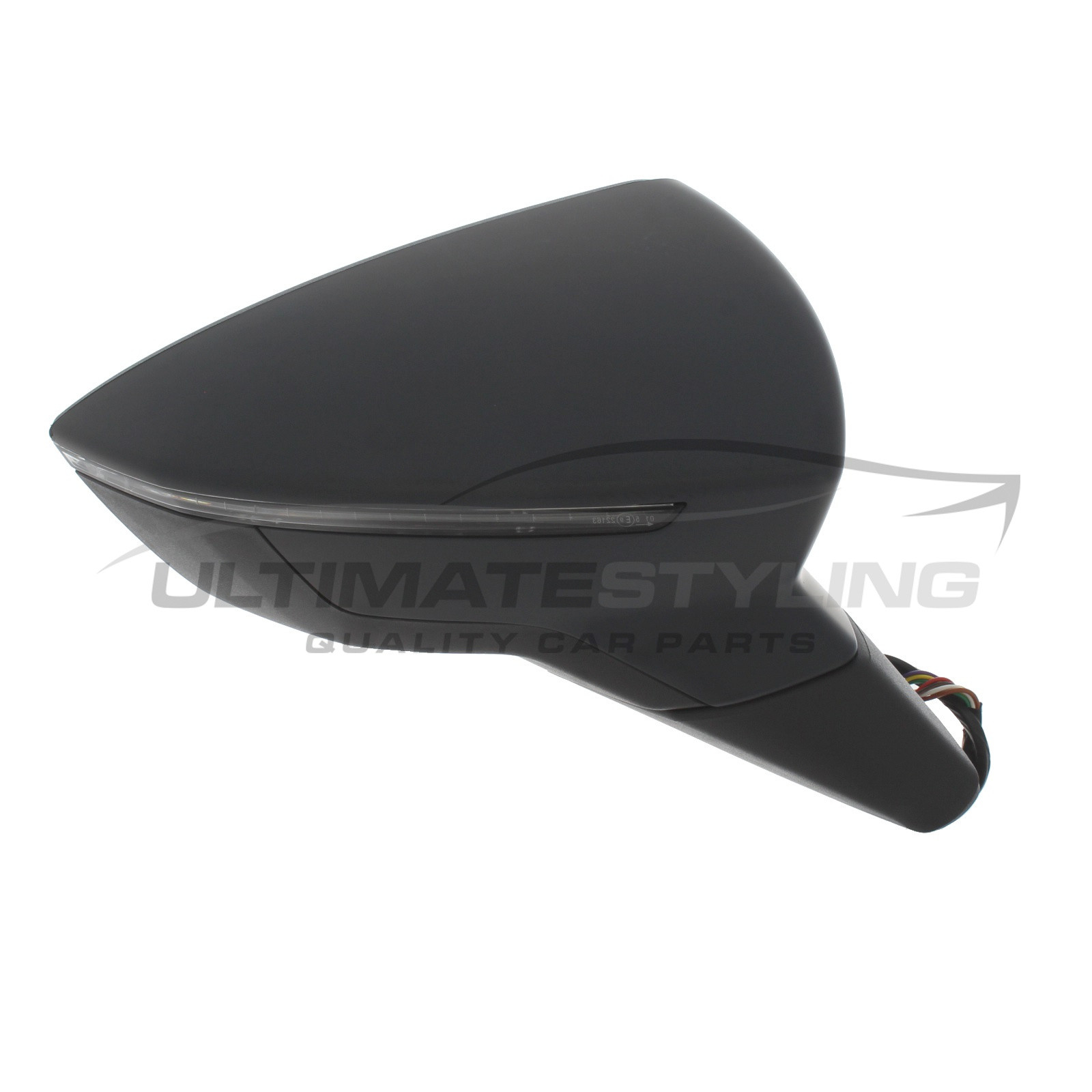 Seat Leon Wing Mirror / Door Mirror - Drivers Side (RH) - Electric adjustment - Heated Glass - Power Folding - Indicator - Primed