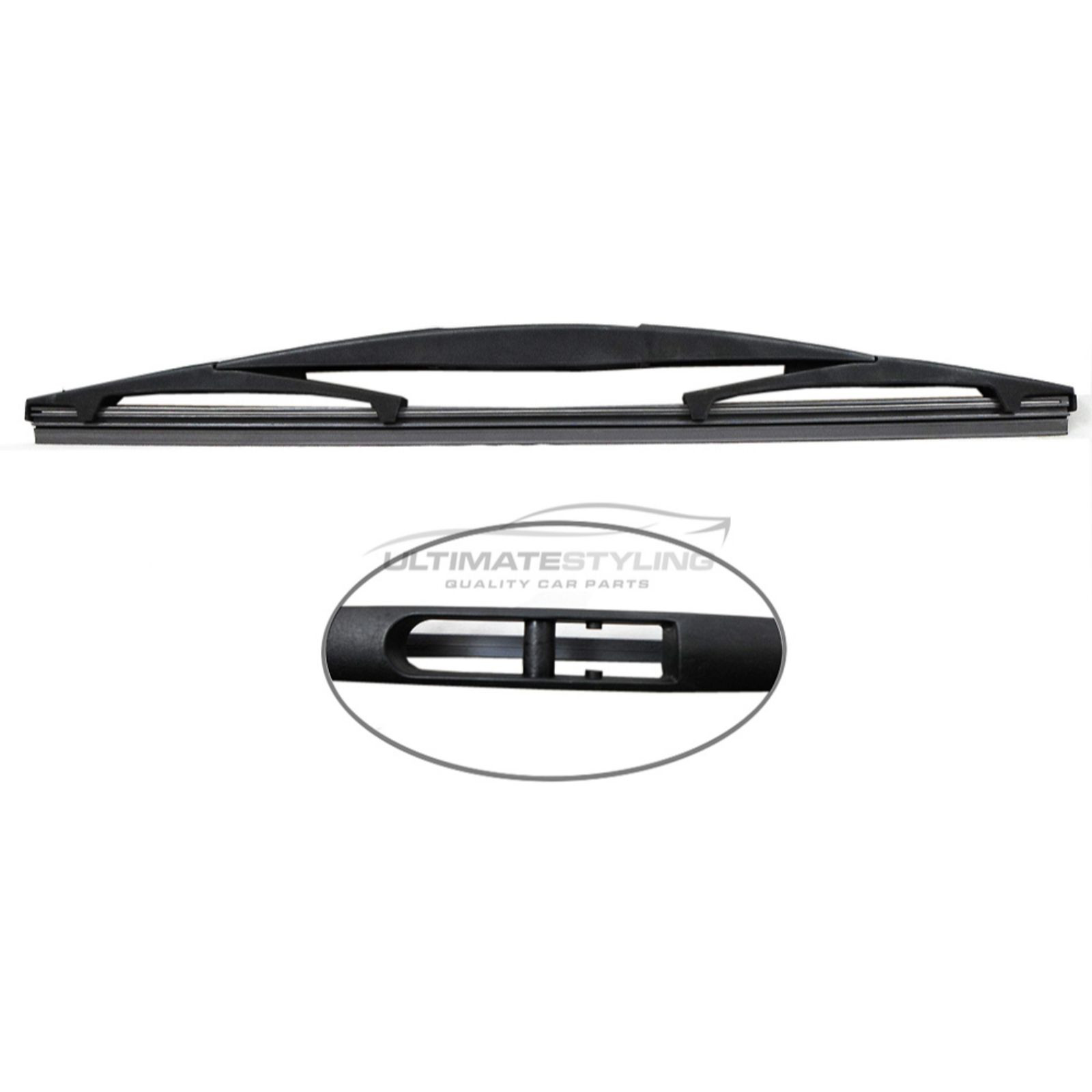 Wiper Blade - Plastic - 30 cm - 12 inch - Multi Fitment