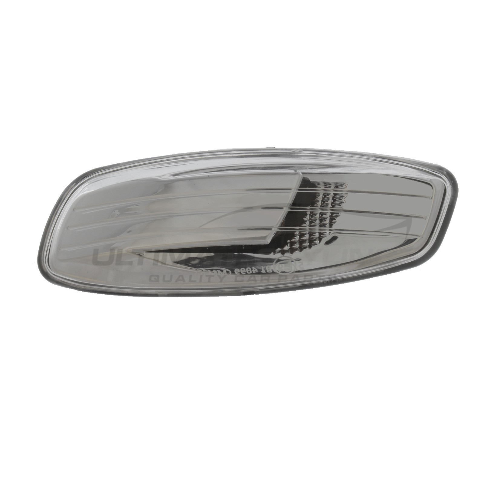 Citroen C3, C3 Picasso, C4, C4 Grand Picasso, C4 Picasso, C5, DS3, DS4 / DS DS3, DS DS4, DS DS4 Crossback / Peugeot 207, 3008, 308, 5008, RCZ Clear Non-LED (WY5W) Wing Mirror Indicator Fits Within Mirror Base Passenger Side Left Hand