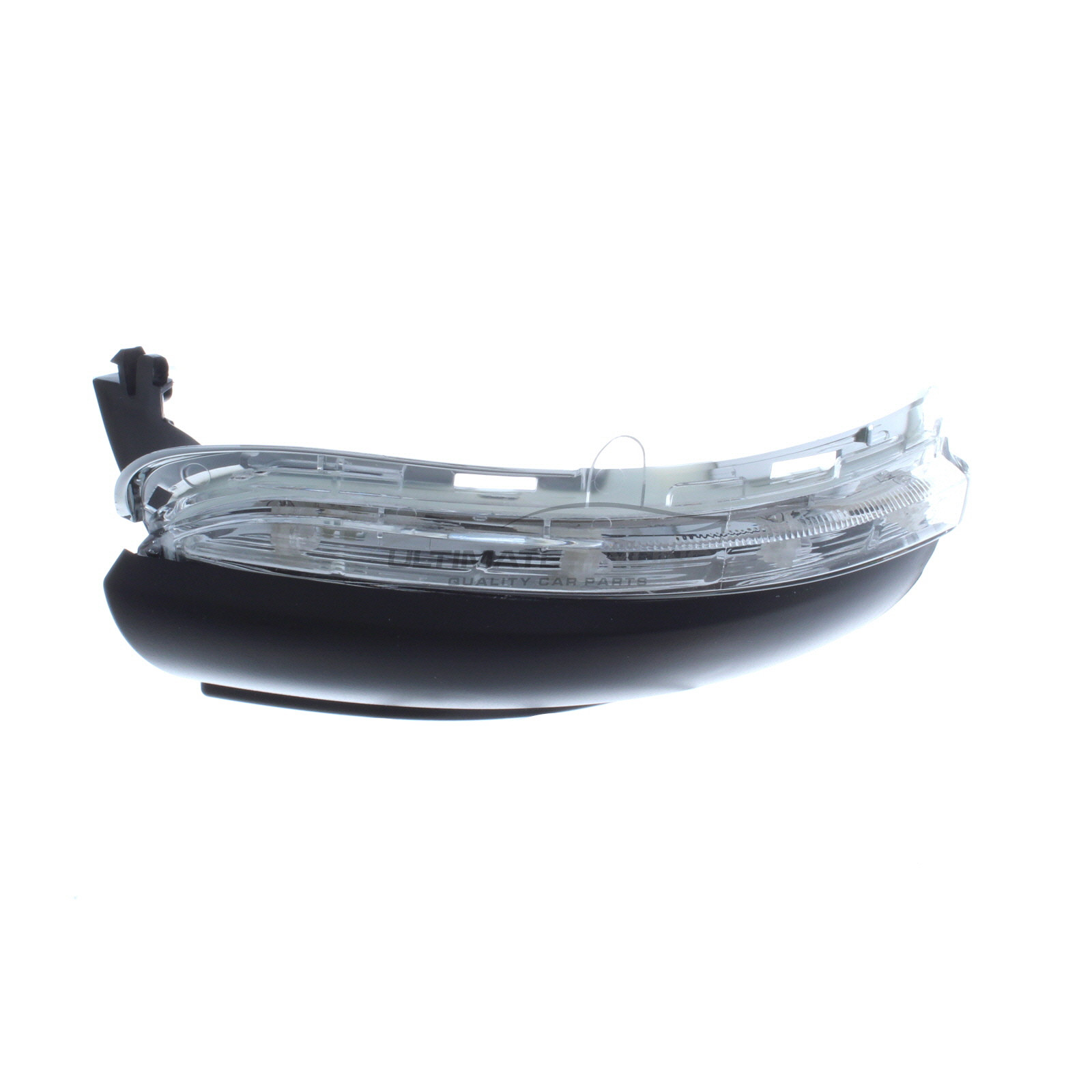 VW Golf 2009-2017, VW Touran 2010-2015 Clear LED Mirror Indicator To Suit Mirror Without Puddle Lamp - Includes Plastic Base Passenger Side (LH)