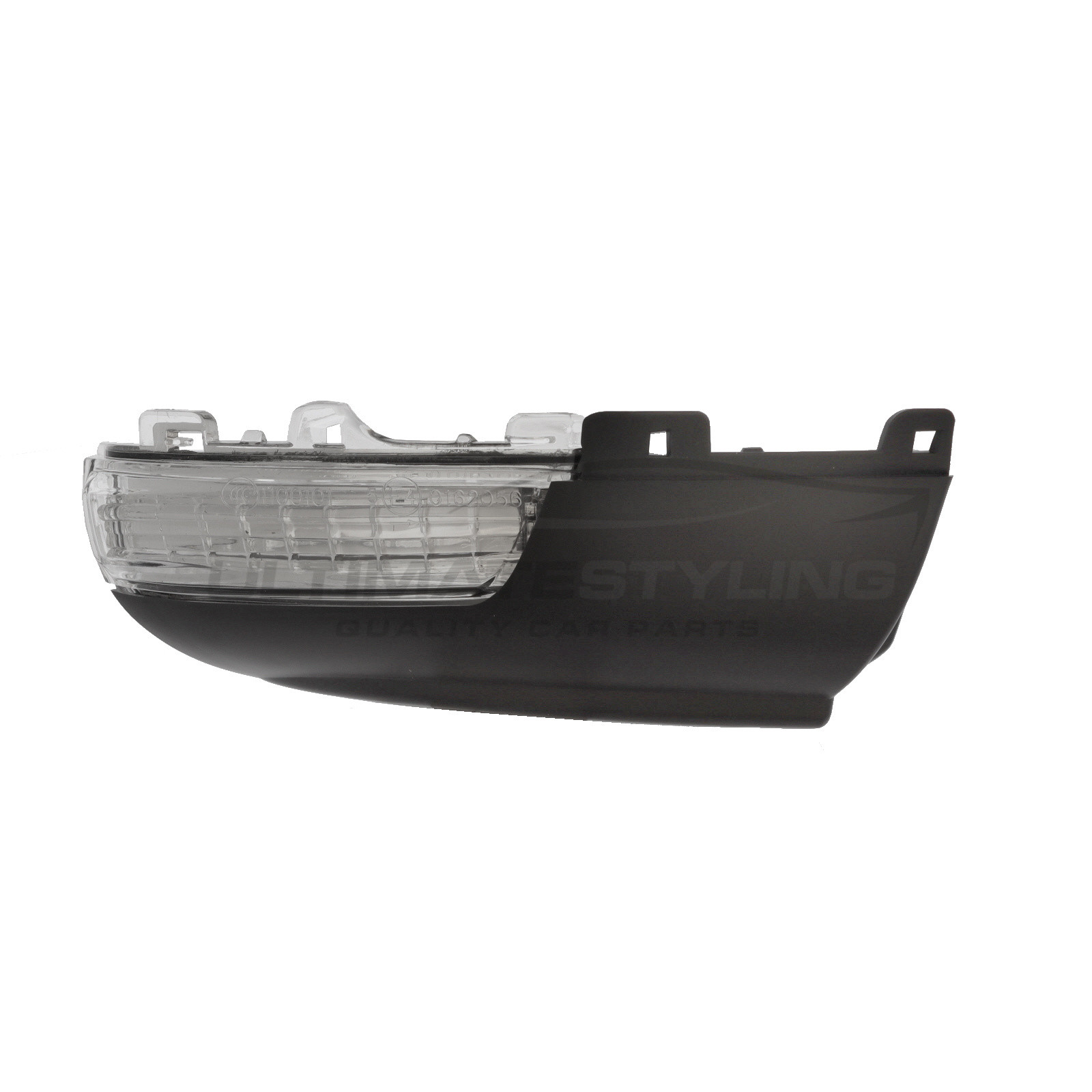 Seat Alhambra 2010-2021, VW Sharan 2010-2022, VW Tiguan 2008-2017 Clear LED Mirror Indicator To Suit Mirror Without Puddle Lamp - Includes Plastic Base Drivers Side (RH)