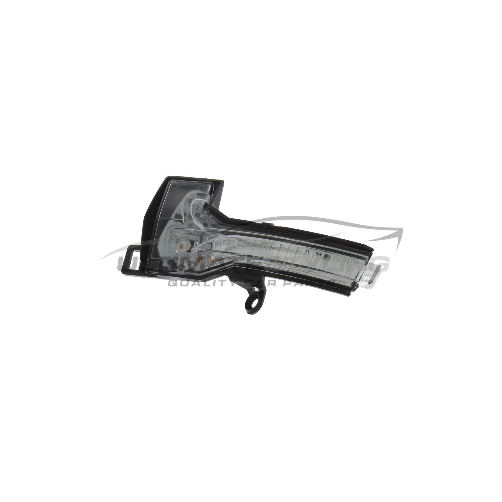 Audi A1 2018->, VW Polo 2017-> Clear LED Mirror Indicator Includes Bulb & Wiring Passenger Side (LH)