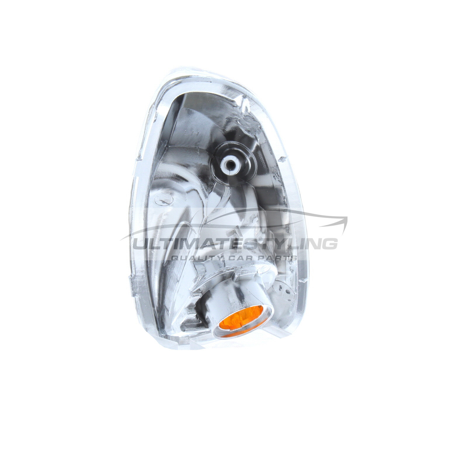 Nissan NV400 2011-2022, Renault Master 2010->, Vauxhall Movano 2010-> Clear - Amber Insert Non-LED To Suit 16w Bulb (W16W) Not Included Mirror Indicator Passenger Side (LH)