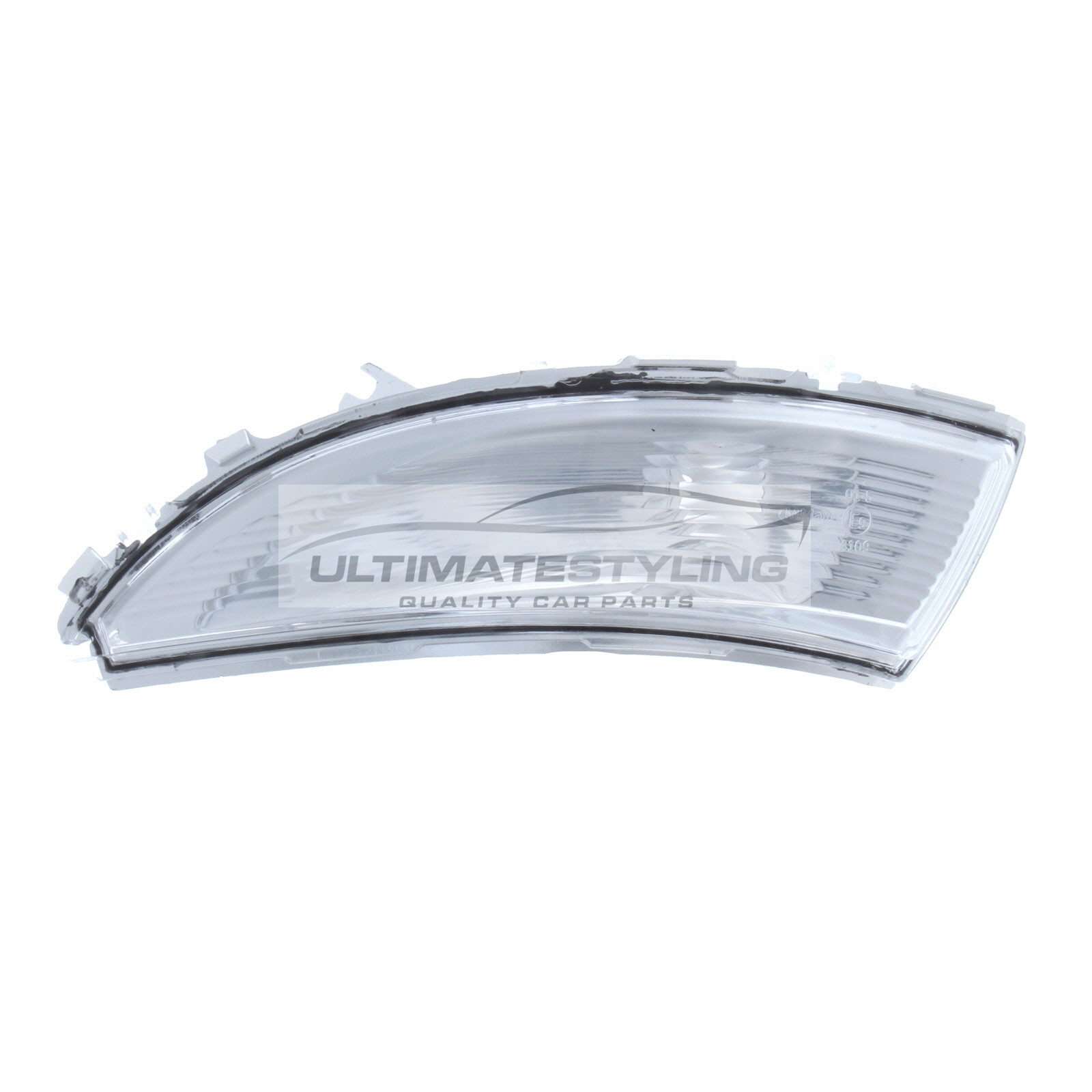 Nissan Micra 2017->, Renault Captur 2013-2020, Renault Clio 2012-2019, Renault Zoe 2012-> Clear Non-LED (WY5W) Mirror Indicator Passenger Side (LH)