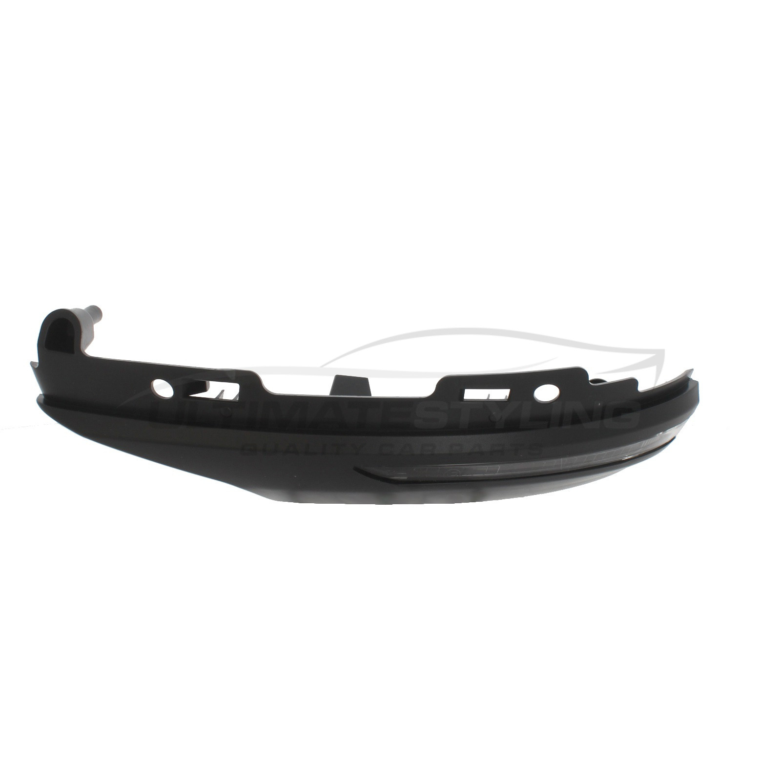 Renault Clio 2019->, Renault Megane 2016-2022 Clear LED Mirror Indicator Includes Plastic Base Excludes Puddle Lamp Passenger Side (LH)