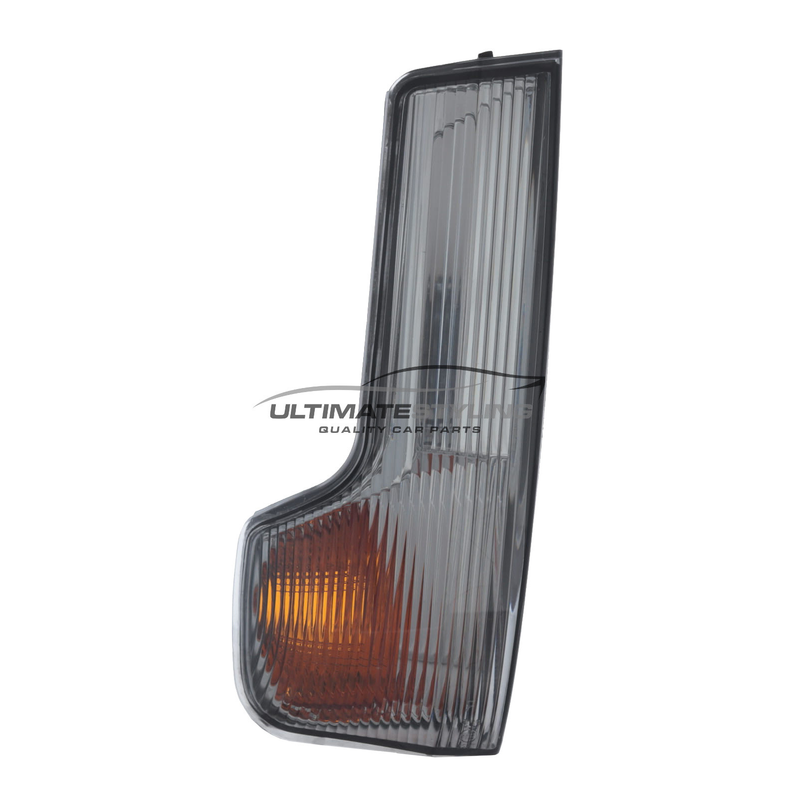 Iveco Daily 2022-2025 Short Arm Wing Door Mirror Indicator Light - Smoked - Amber Reflector - Passengers Side Nearside Left Hand