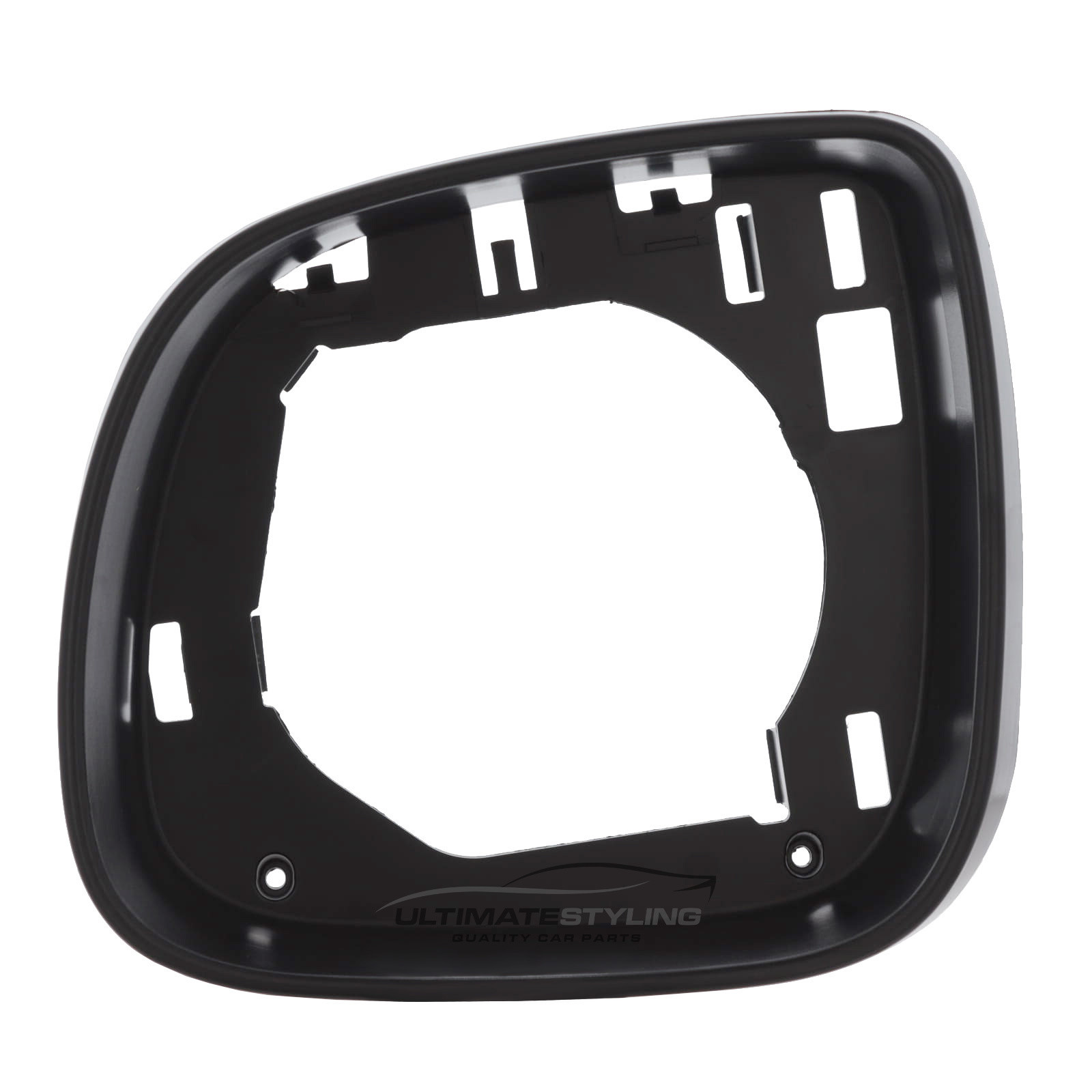 VW Amarok 2010-2021 / California T5.1 T6 T6.1 2012-2025 / Caravelle T5.1 T6 T6.1 2010-2022 / Transporter T5.1 T6 T6.1 2010-2025 Wing Mirror Trim Surround - Black Textured - Passengers Side Nearside Left Hand