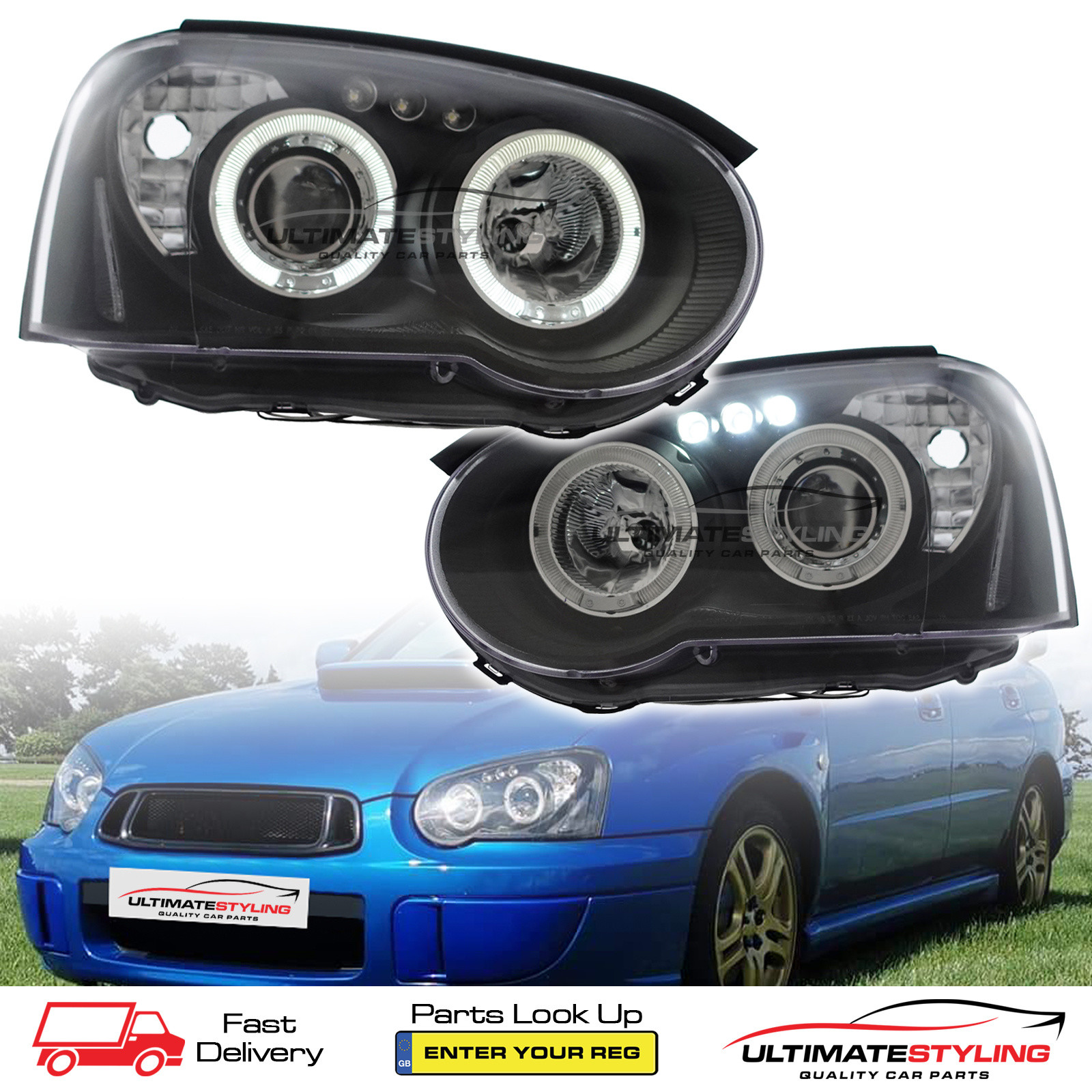 Performance Headlights for Subaru Impreza