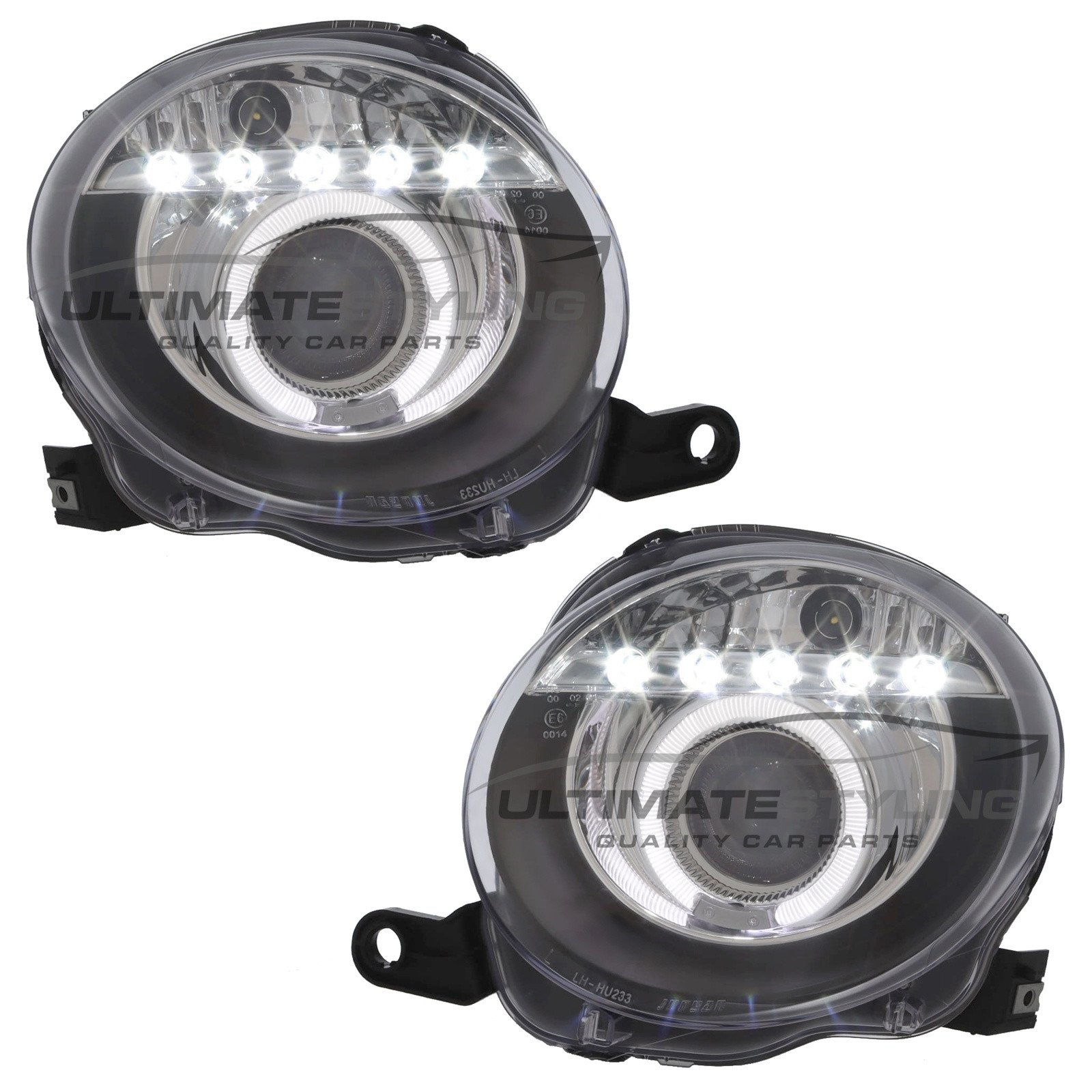 Performance Headlights for Fiat 500