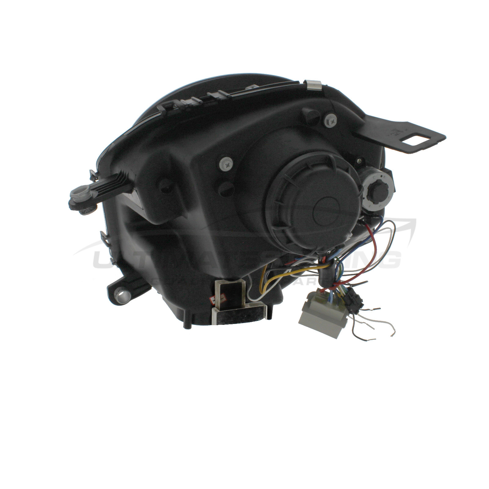 BMW Mini R55 R56 R57 2006-2015 Upgrade Headlights Chrome Inner LED Angel Eye Halo Projector Xenon Look