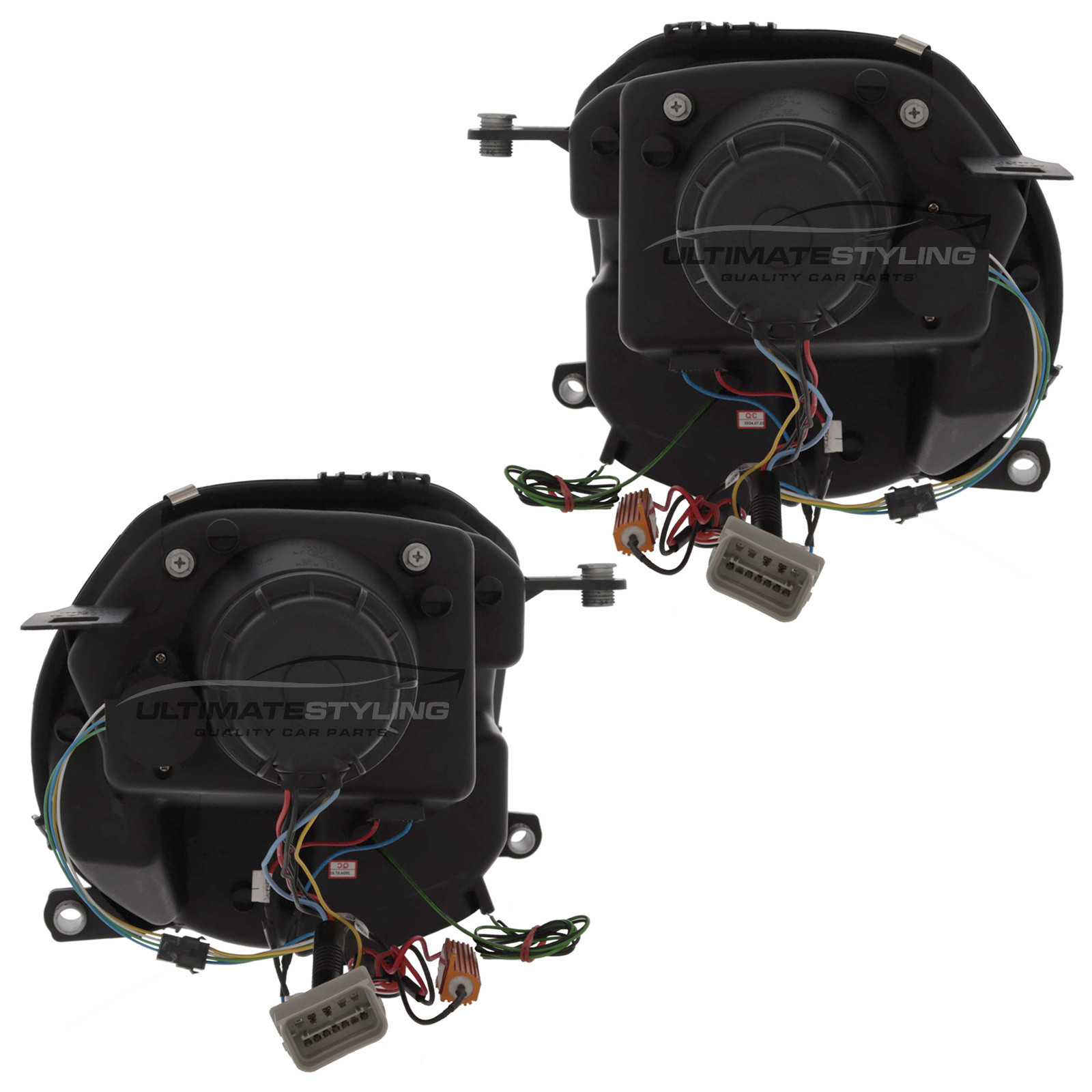 Mini R55 R56 R57 R58 R59 Styling Upgrade LED DRL Black Inner Projector Headlights Headlamps With LED Indicators