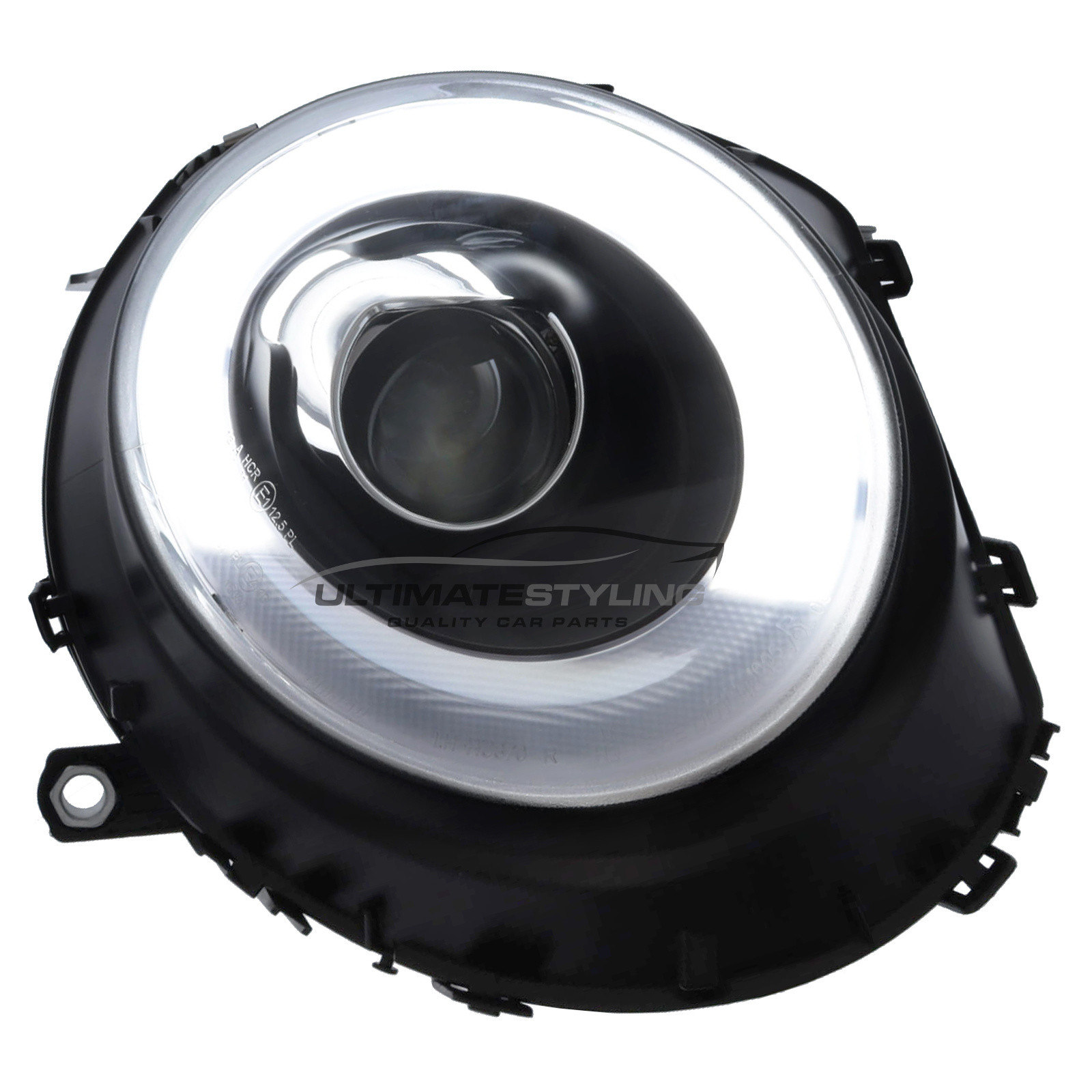 Mini R55 R56 R57 R58 R59 Styling Upgrade LED DRL Black Inner Projector Headlights Headlamps With LED Indicators