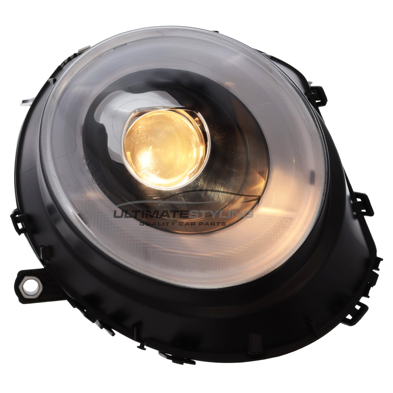 Mini R55 R56 R57 R58 R59 Styling Upgrade LED DRL Black Inner Projector Headlights Headlamps With LED Indicators